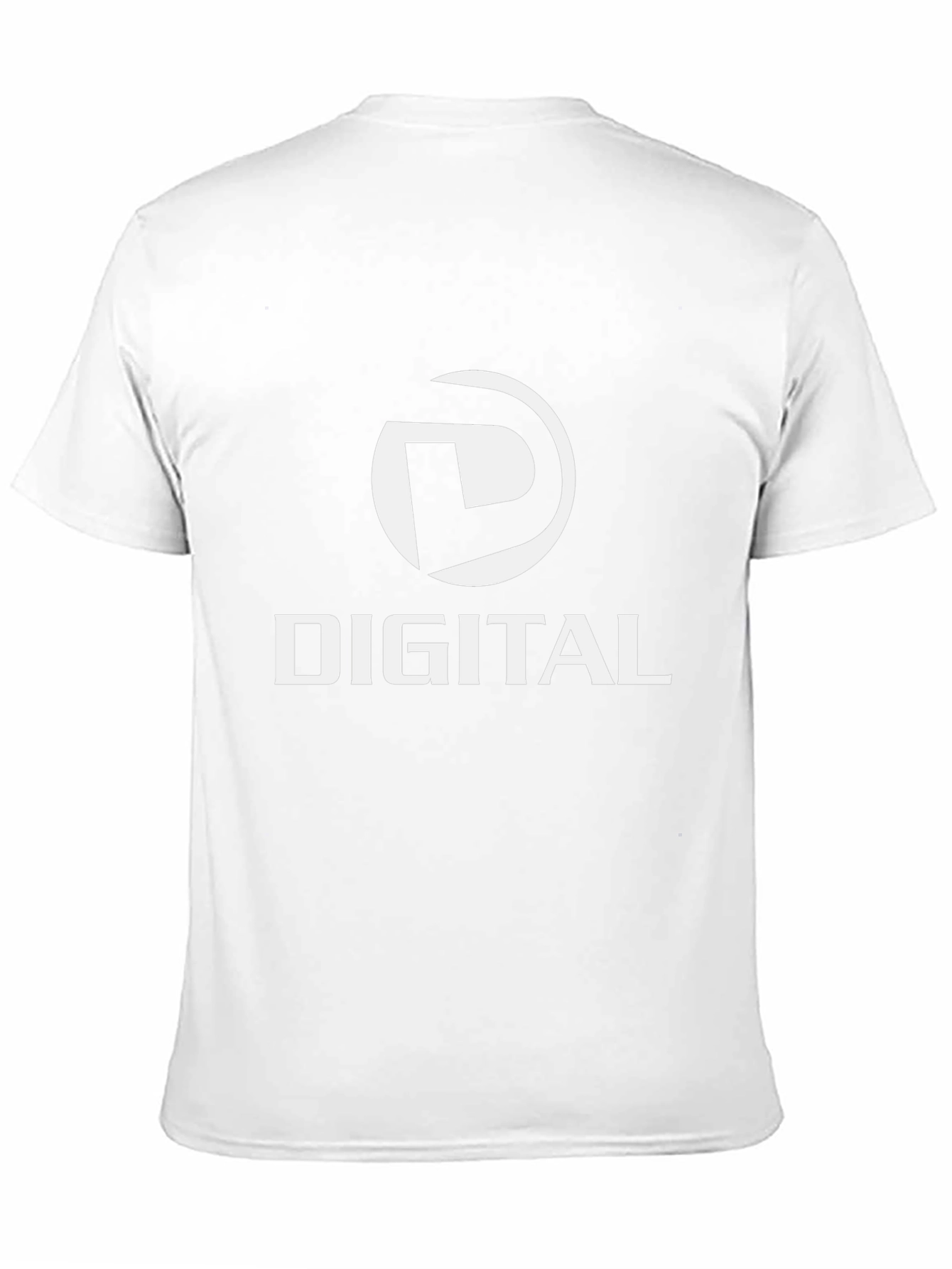 Digital Logo Black T-Shirt