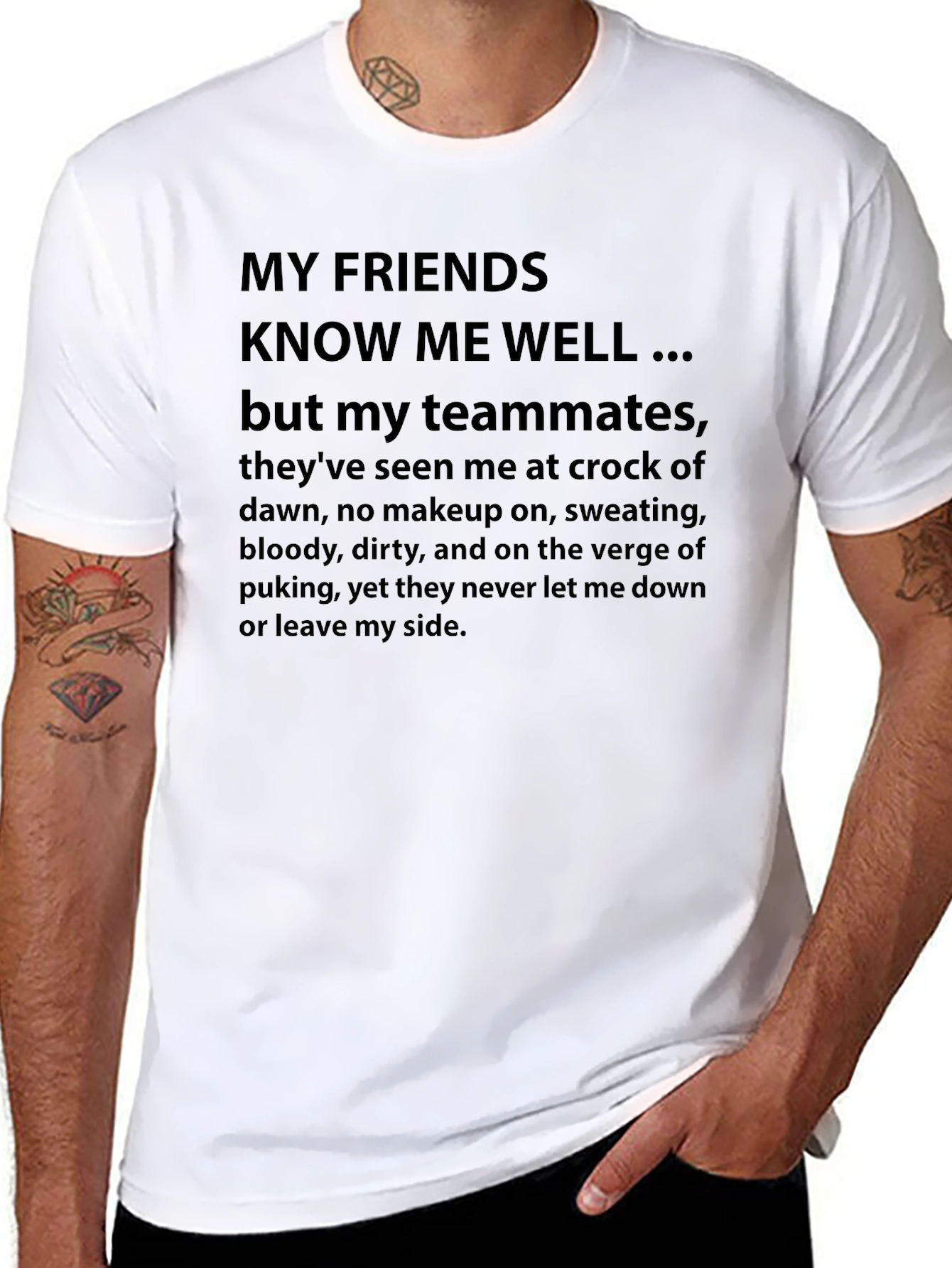 My Friends Know Me Well T-Shirt