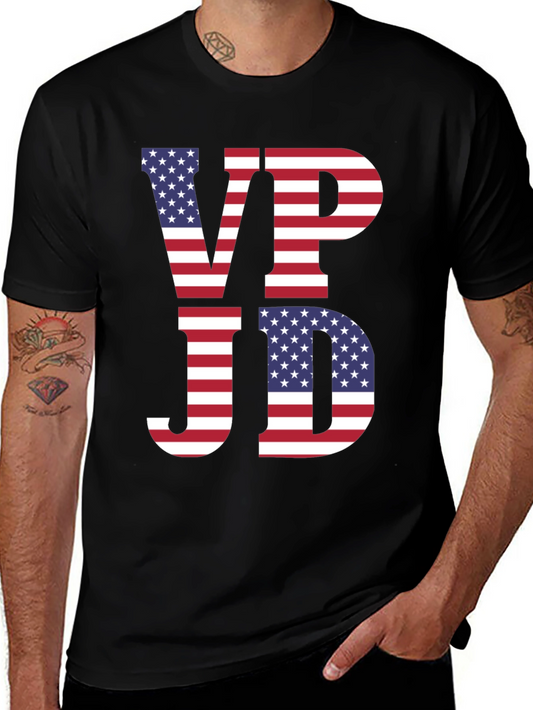 VP JD USA Flag Patriotic T-Shirt