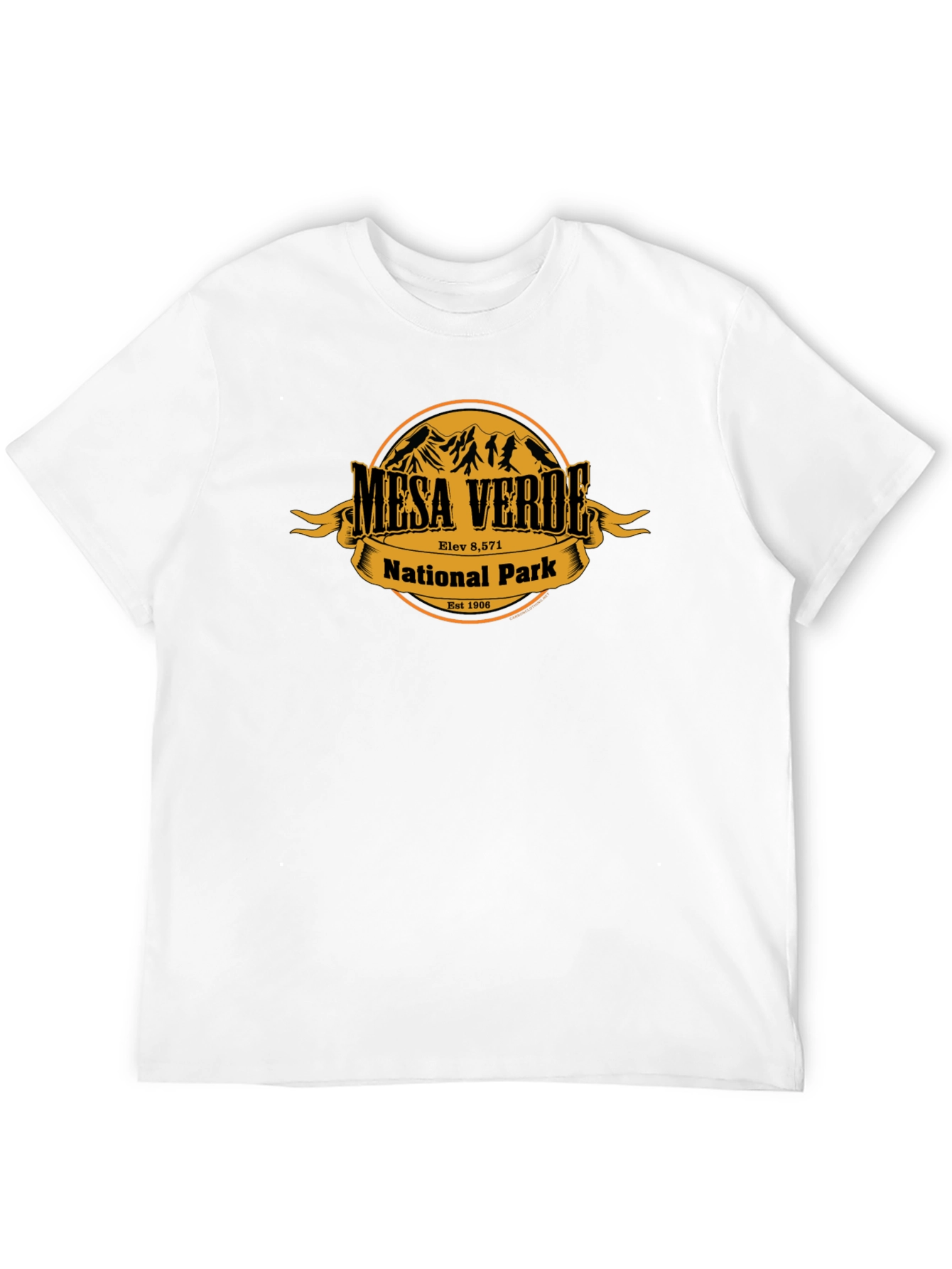 Mesa Verde National Park T-Shirt - Black