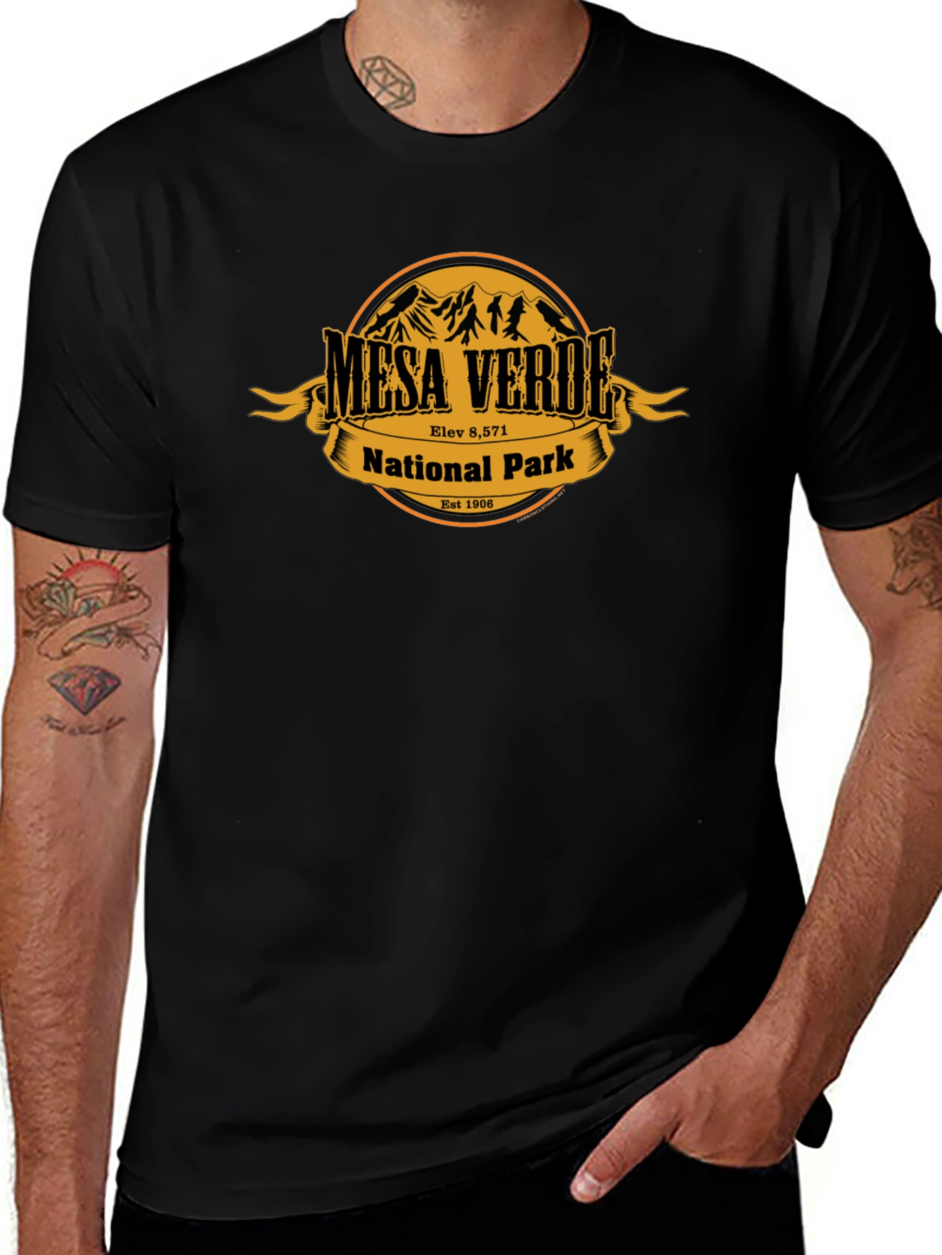 Mesa Verde National Park T-Shirt - Black