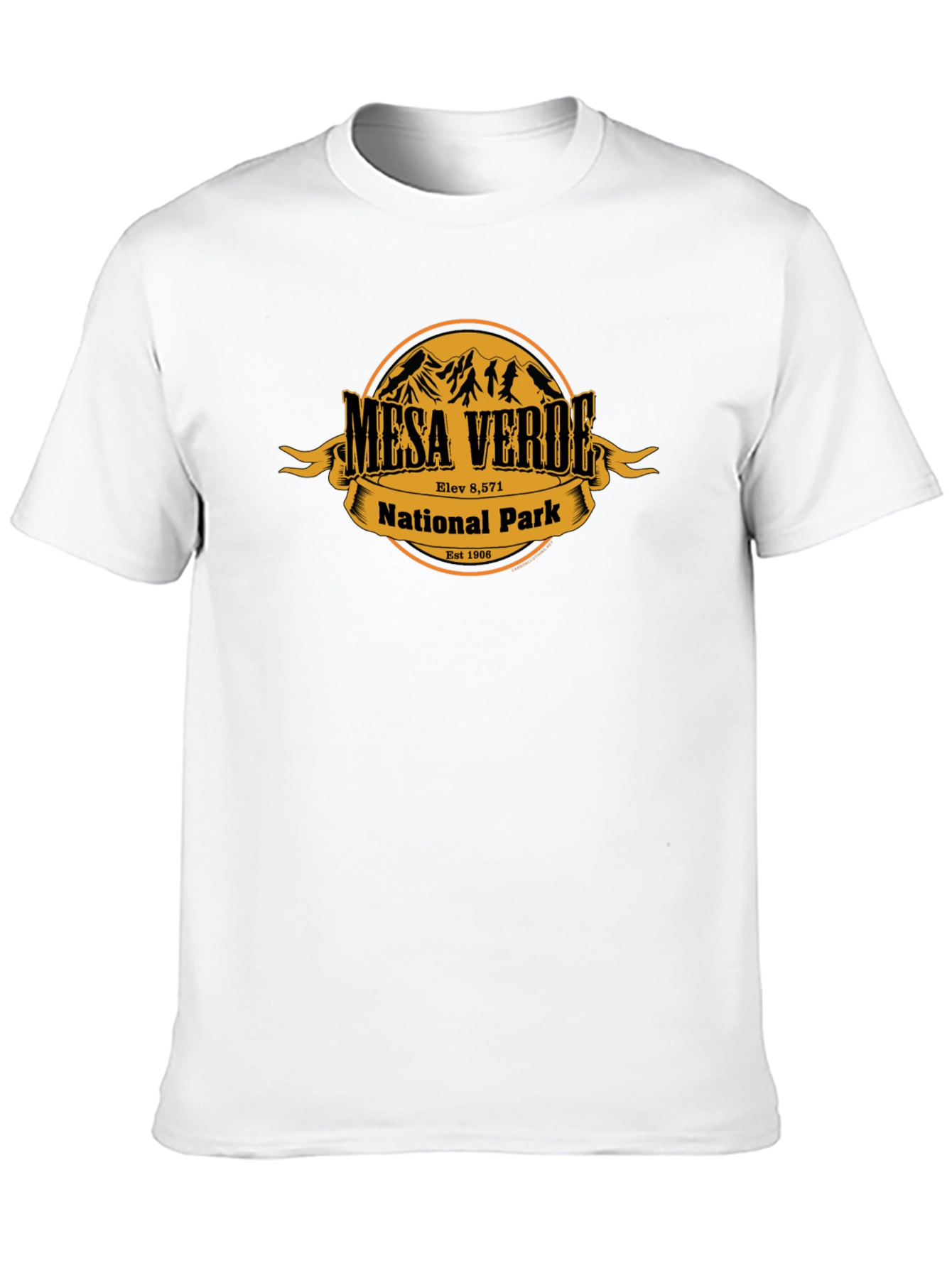 Mesa Verde National Park T-Shirt - Black