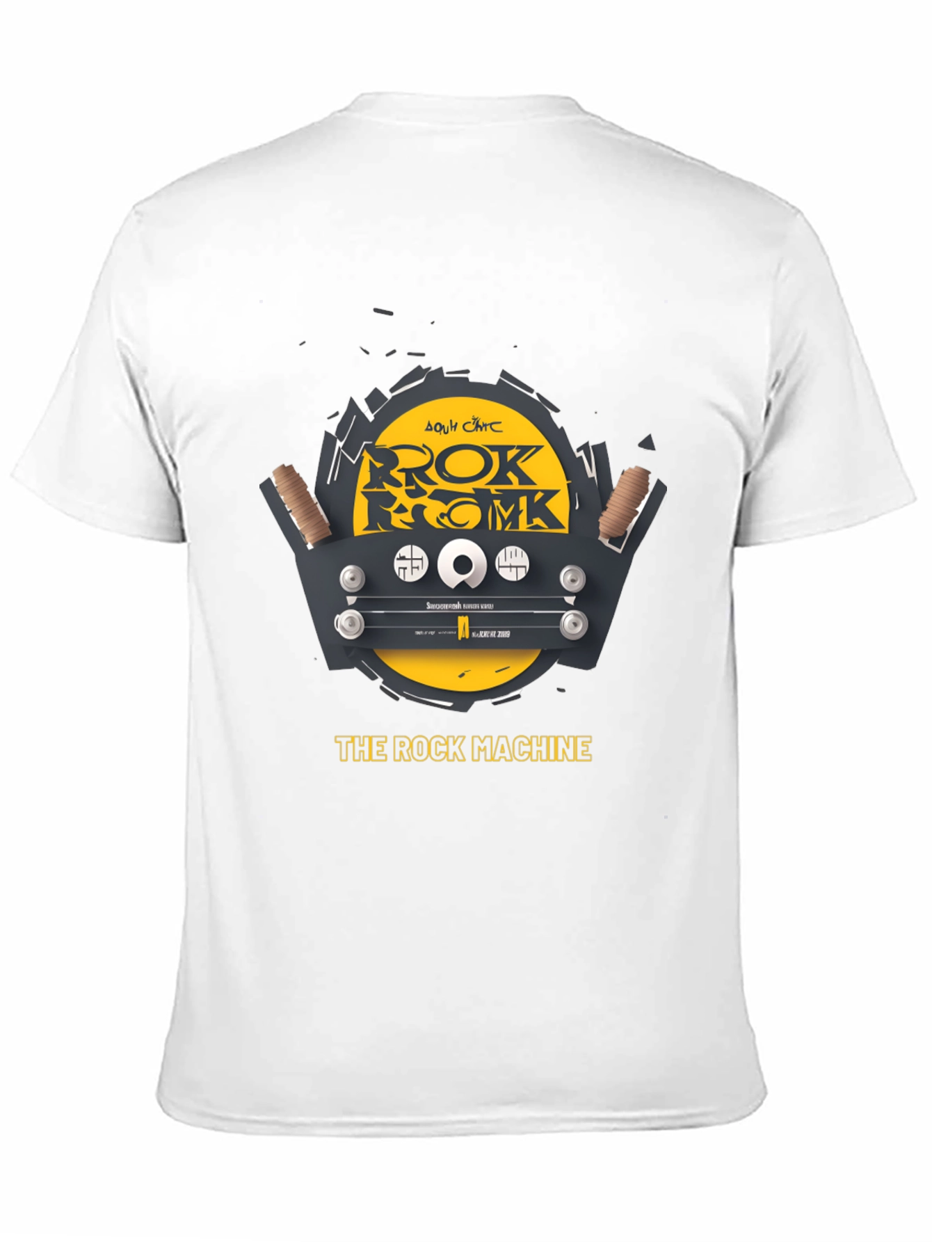 The Rock Machine Graphic Tee - Cool Band T-Shirt