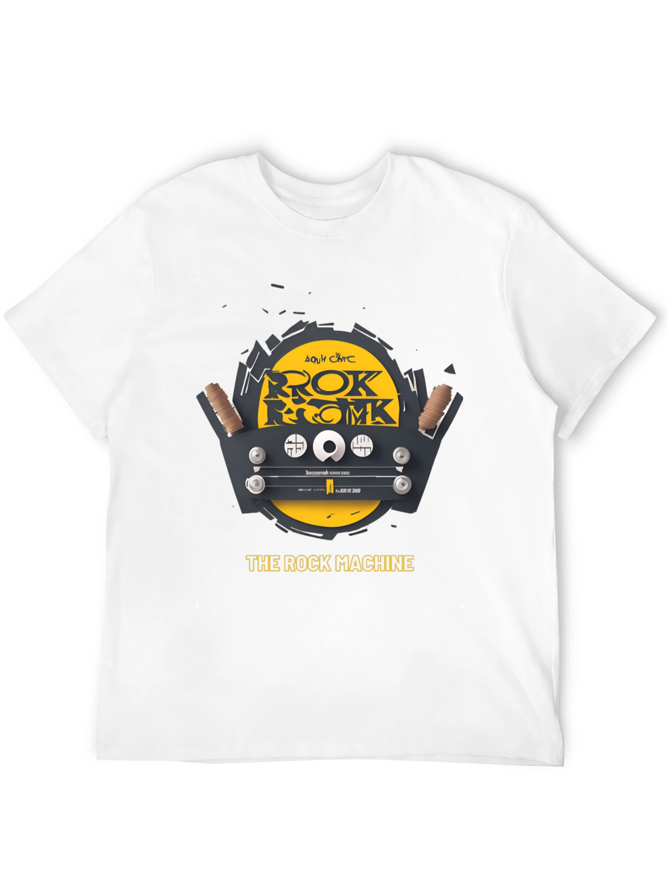 The Rock Machine Graphic Tee - Cool Band T-Shirt