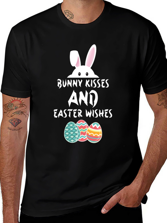 Bunny Kisses Easter Wishes T-Shirt