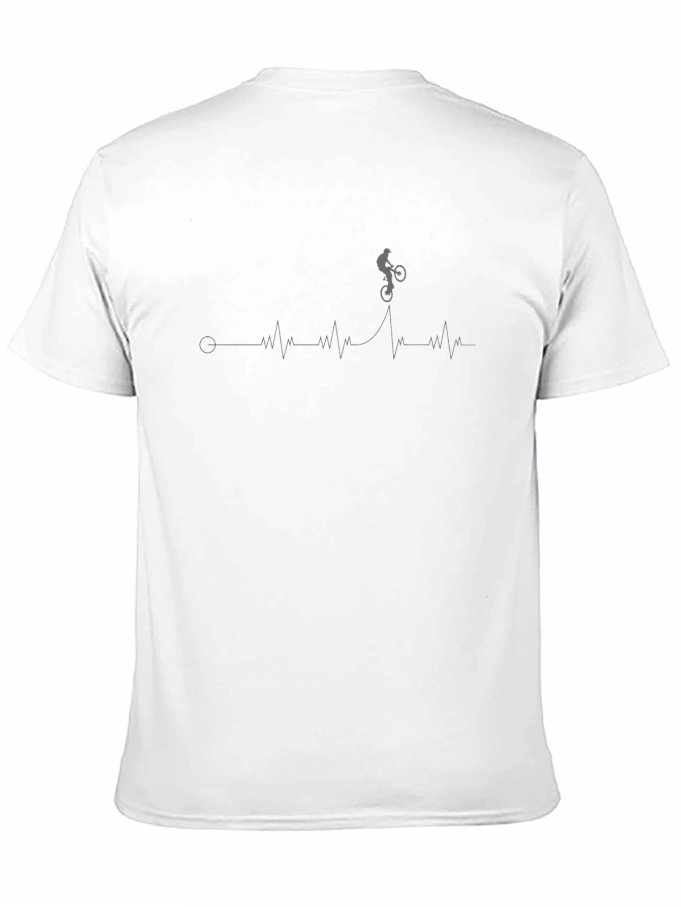 Mountain Bike Heartbeat T-Shirt - Riders Pulse