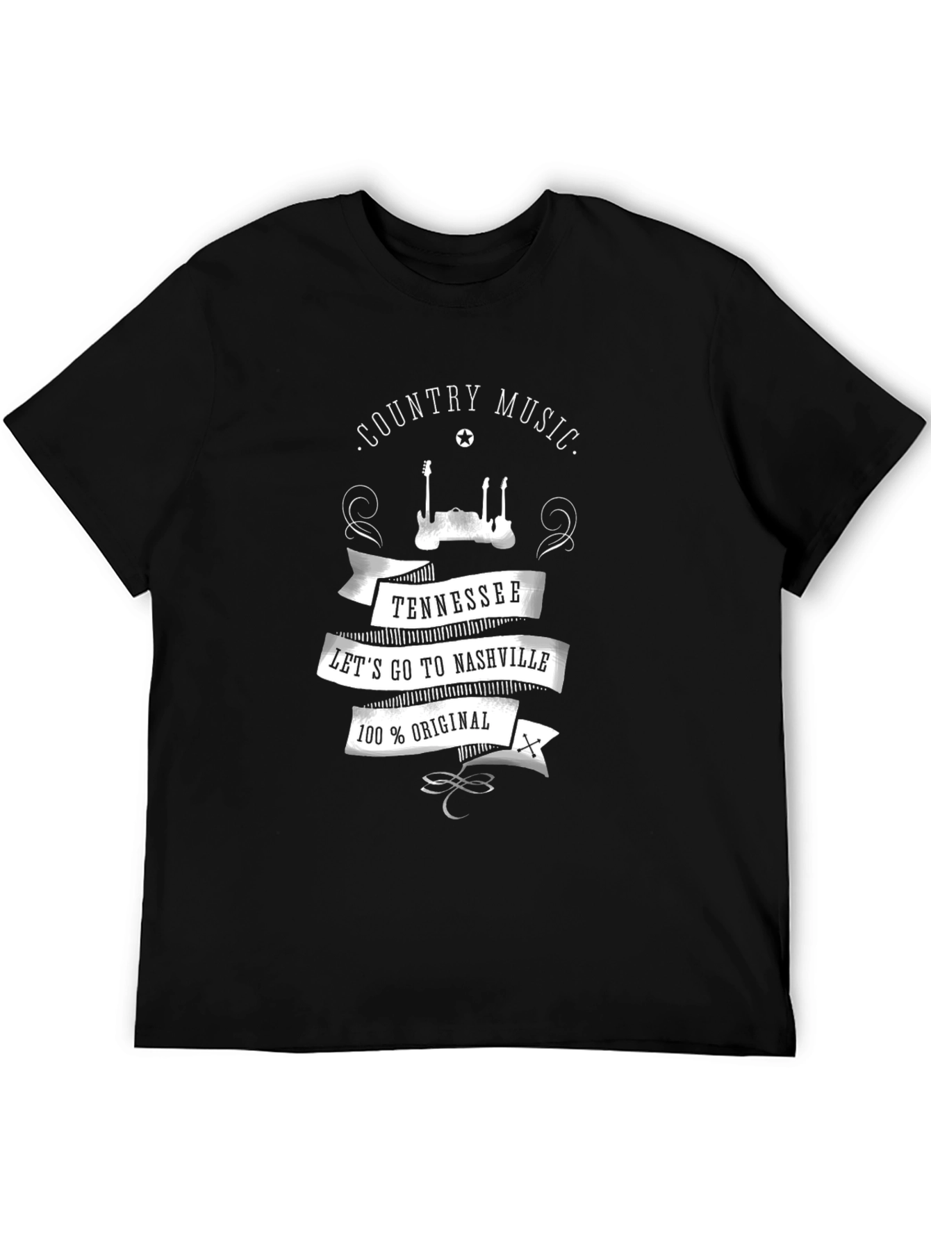 Nashville Tennessee Country Music Graphic Tee