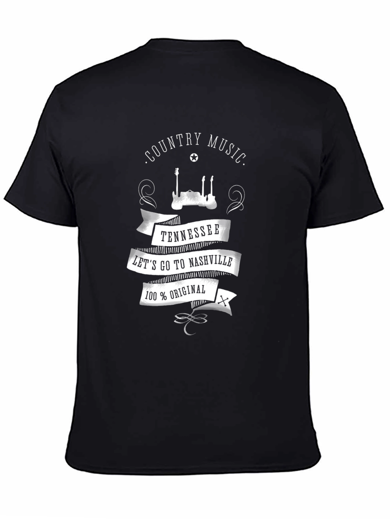 Nashville Tennessee Country Music Graphic Tee