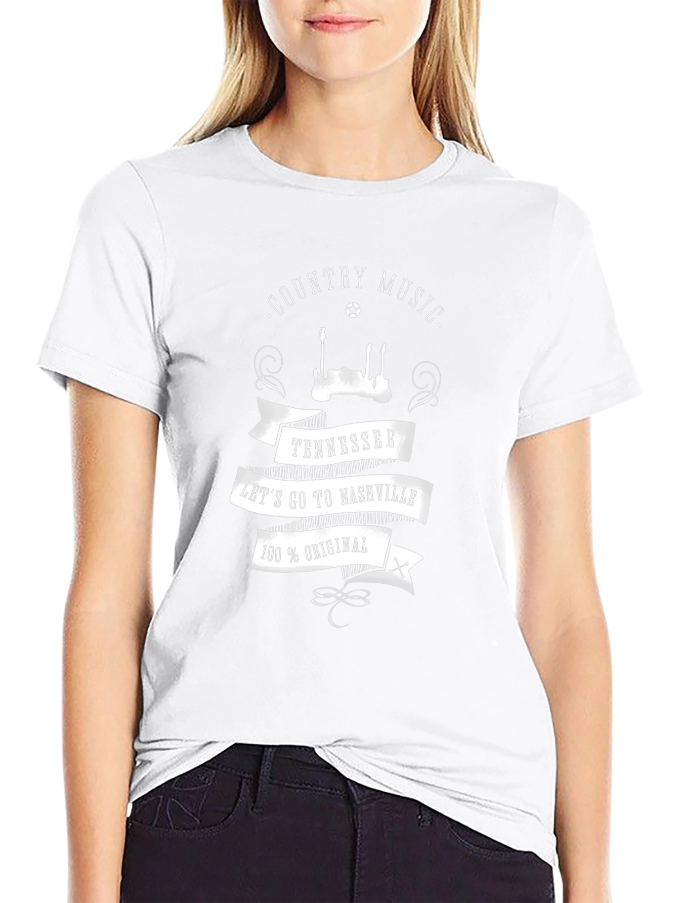 Nashville Tennessee Country Music Graphic Tee