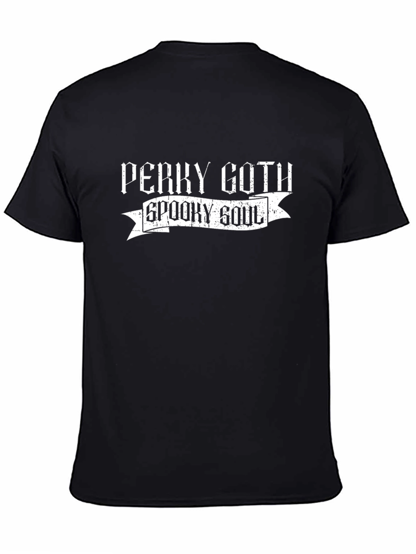 Perky Goth Spooky Soul Black Graphic Tee