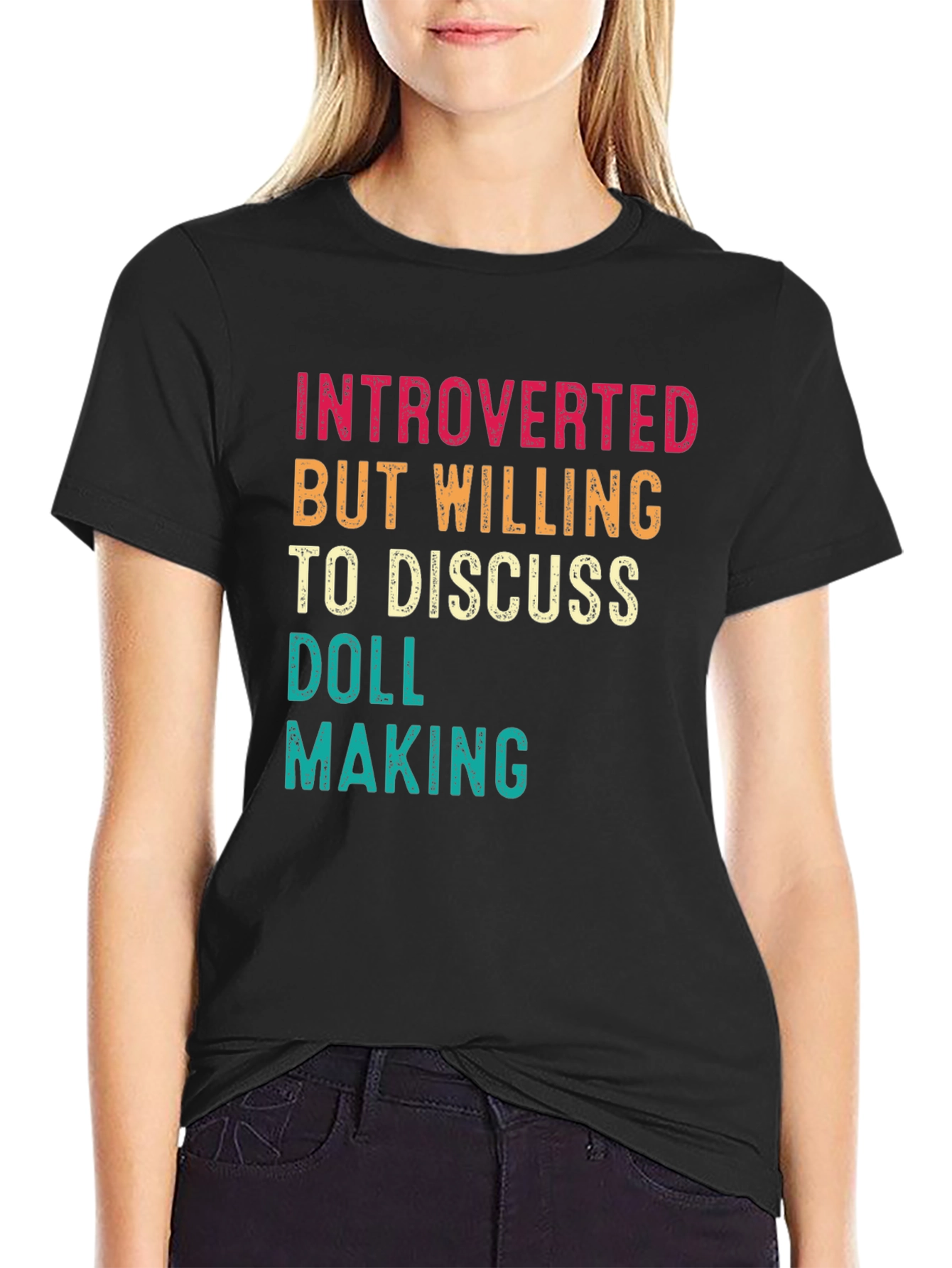 Introverted Doll Making T-Shirt