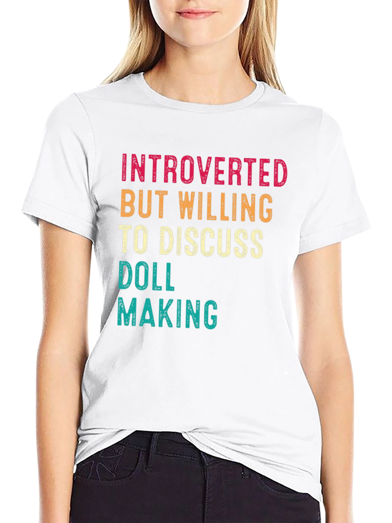 Introverted Doll Making T-Shirt