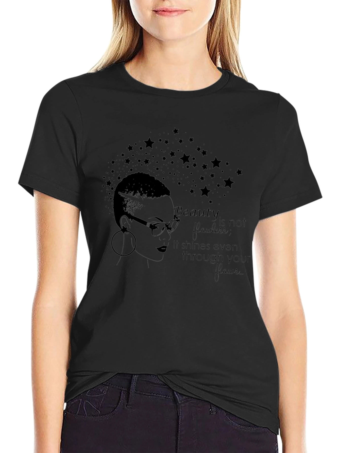 Beauty Through Flaws Graphic Tee
