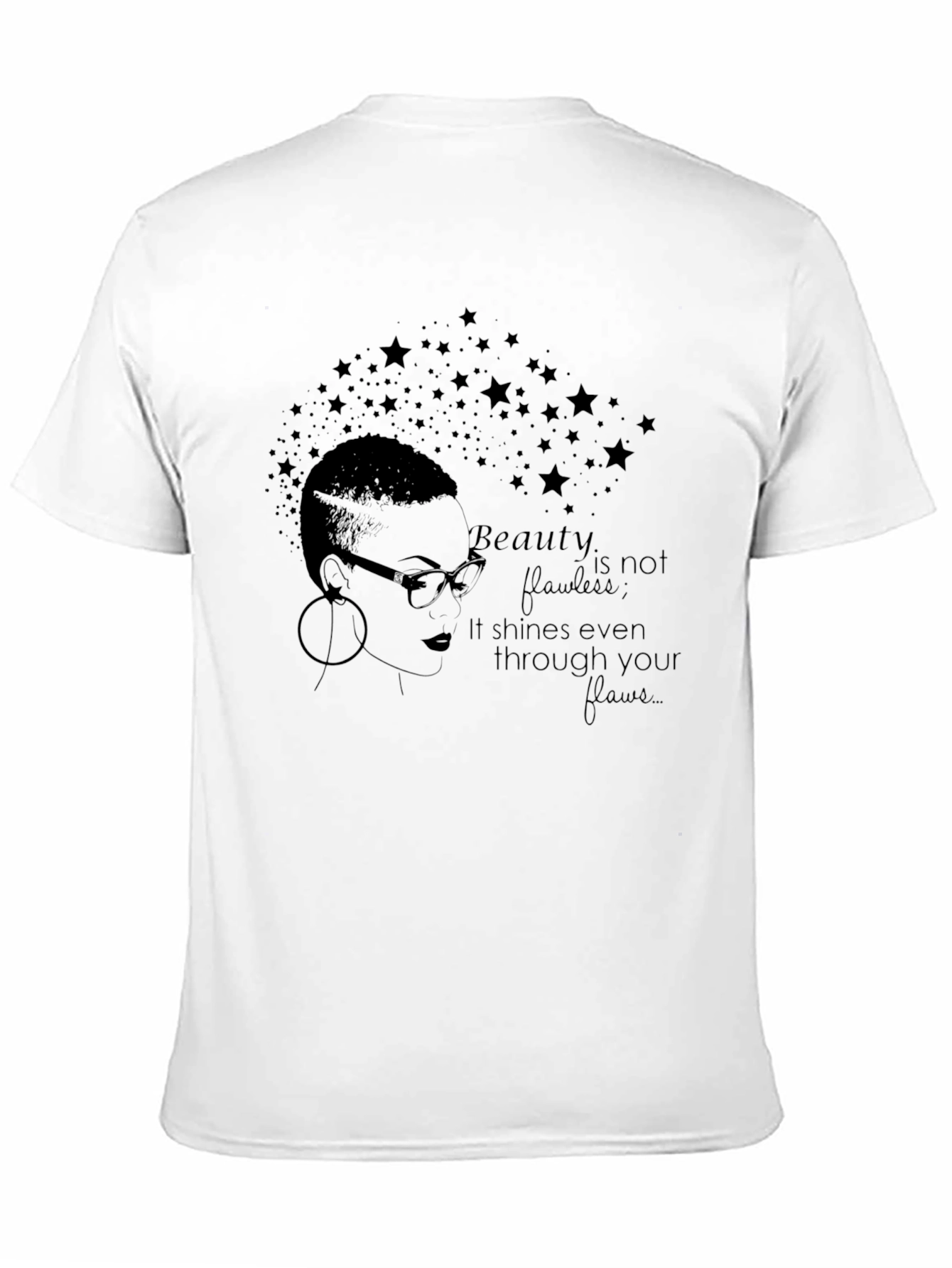 Beauty Through Flaws Graphic Tee