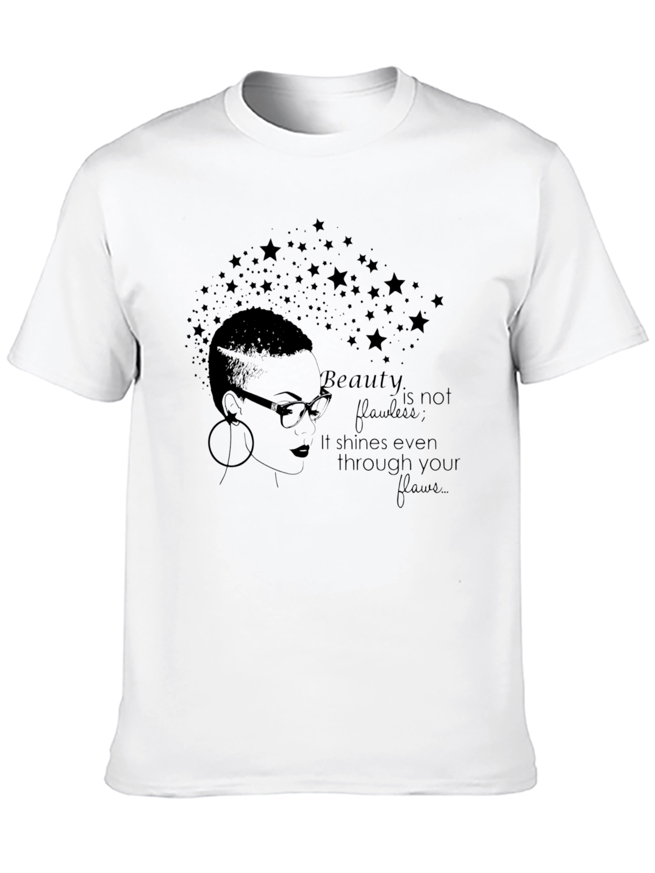 Beauty Through Flaws Graphic Tee