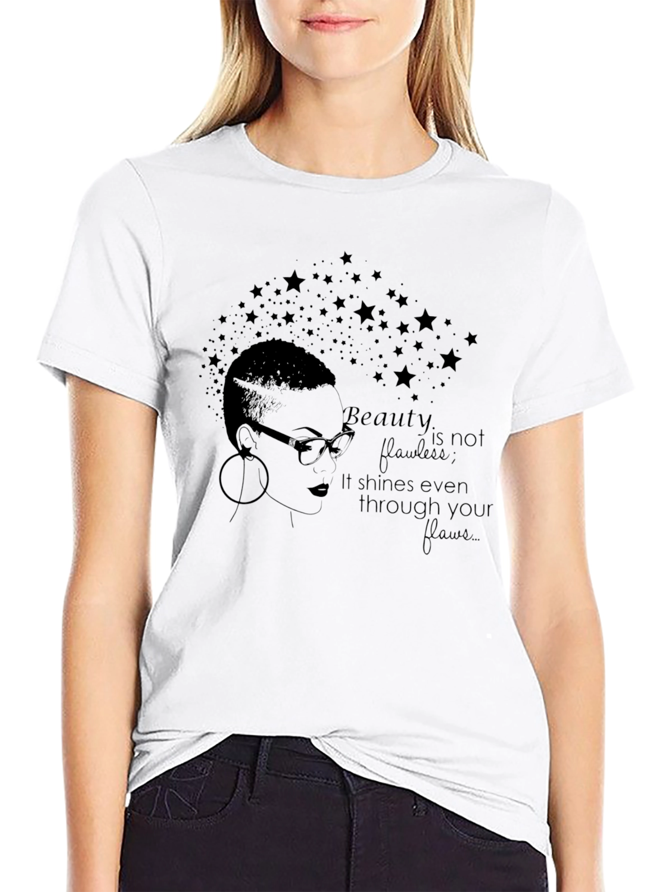 Beauty Through Flaws Graphic Tee