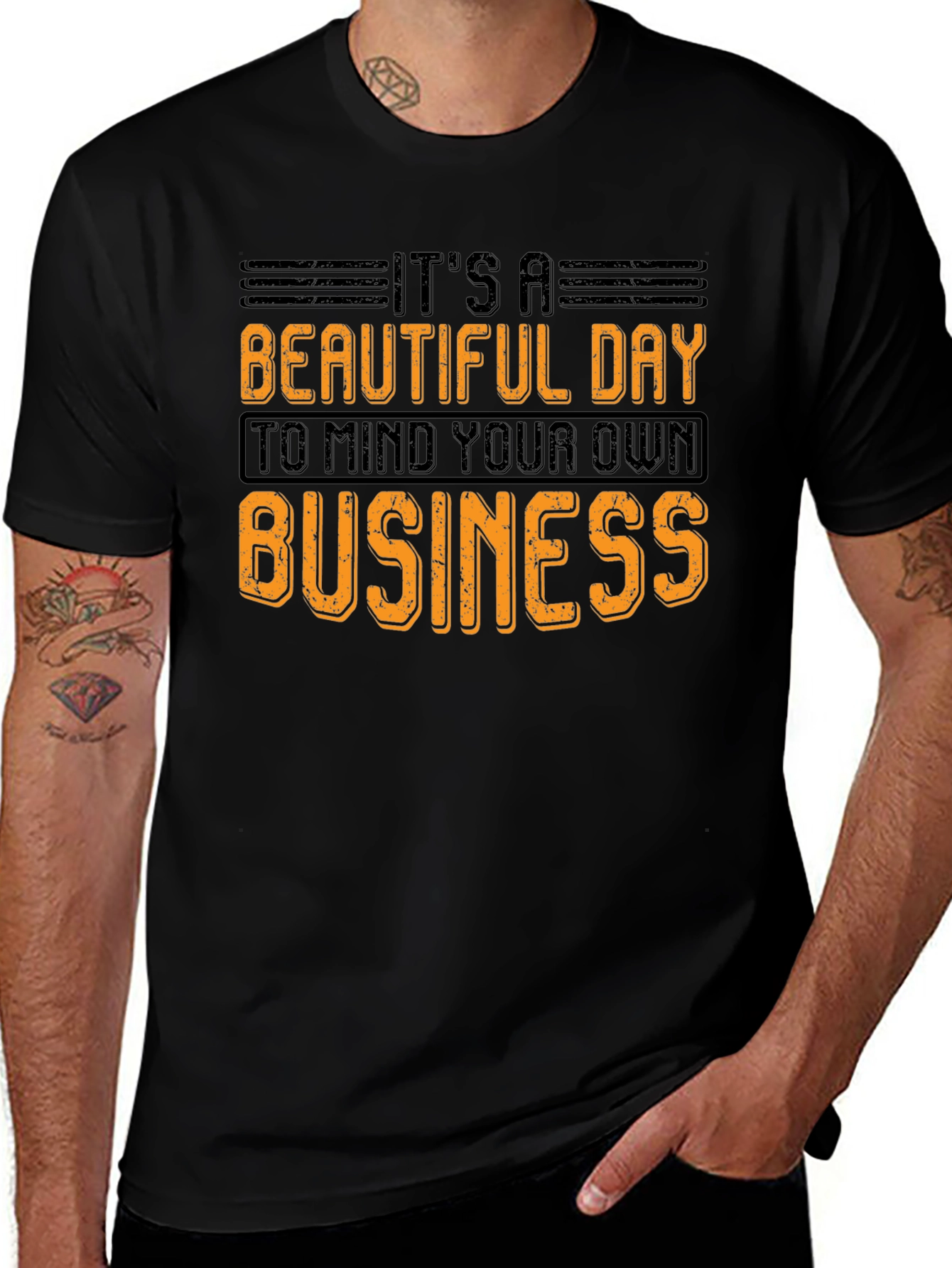 Mind Your Own Business Graphic Tee