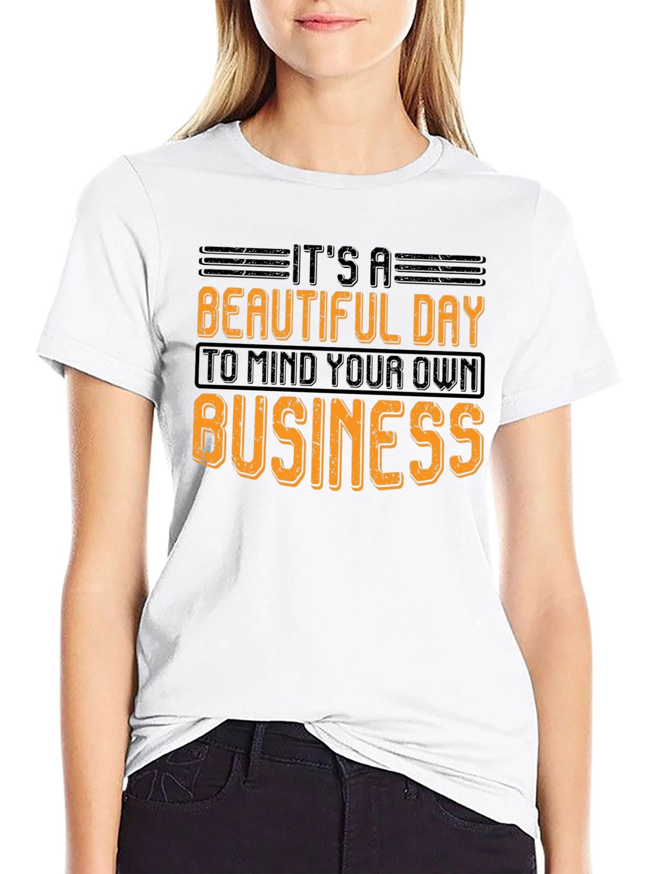 Mind Your Own Business Graphic Tee