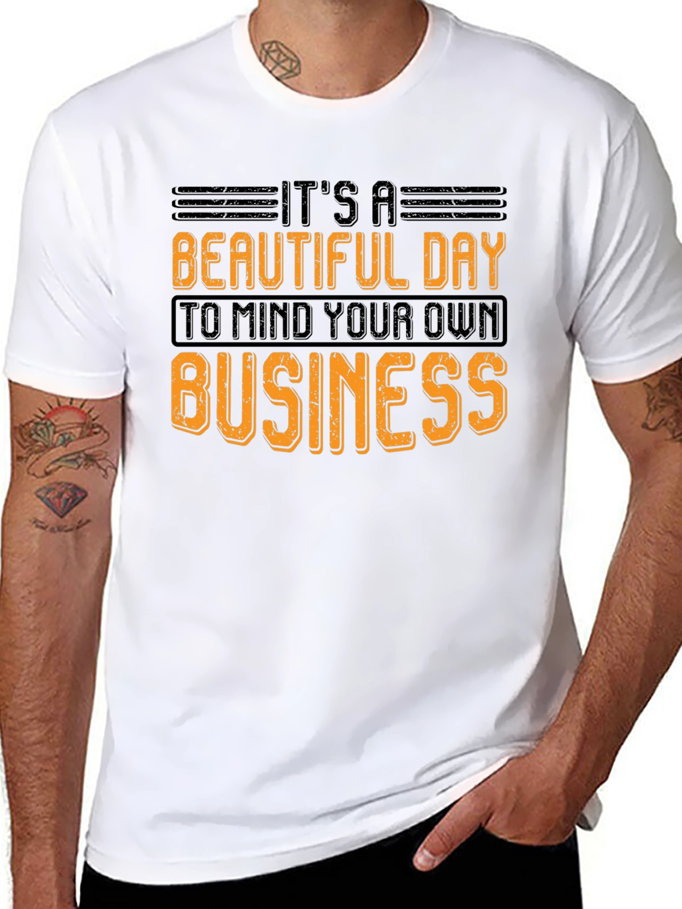 Mind Your Own Business Graphic Tee