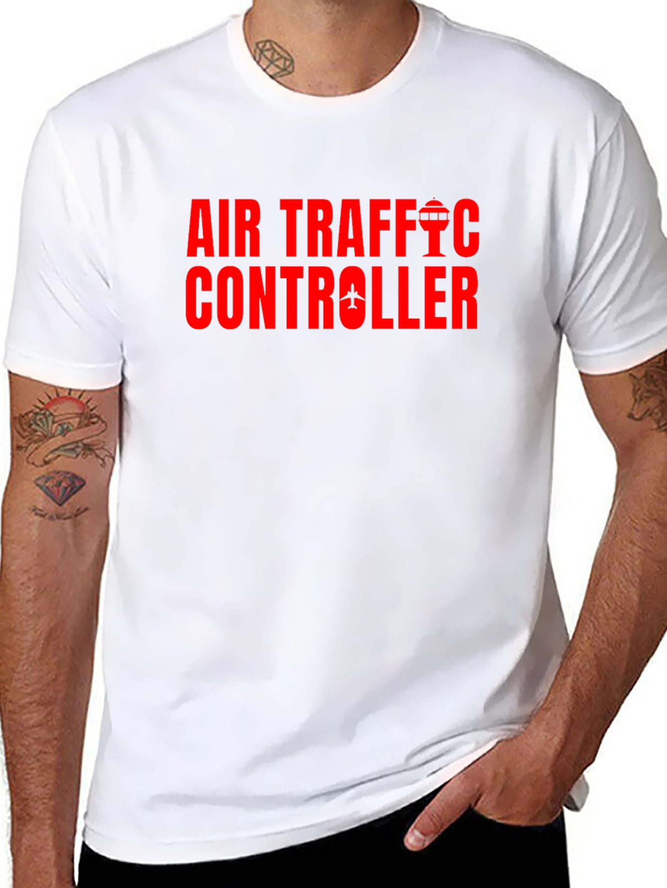 Air Traffic Controller Graphic T-Shirt
