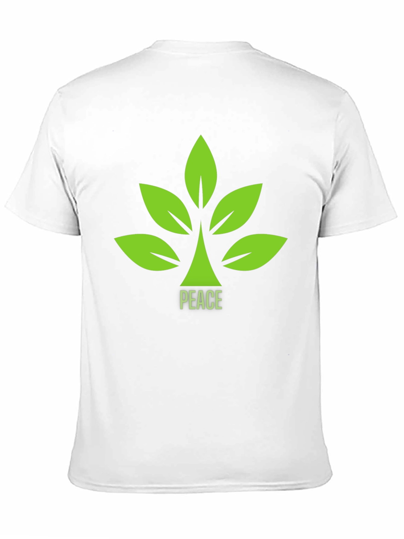 Peace Leaf Graphic T-Shirt - Stylish & Comfortable