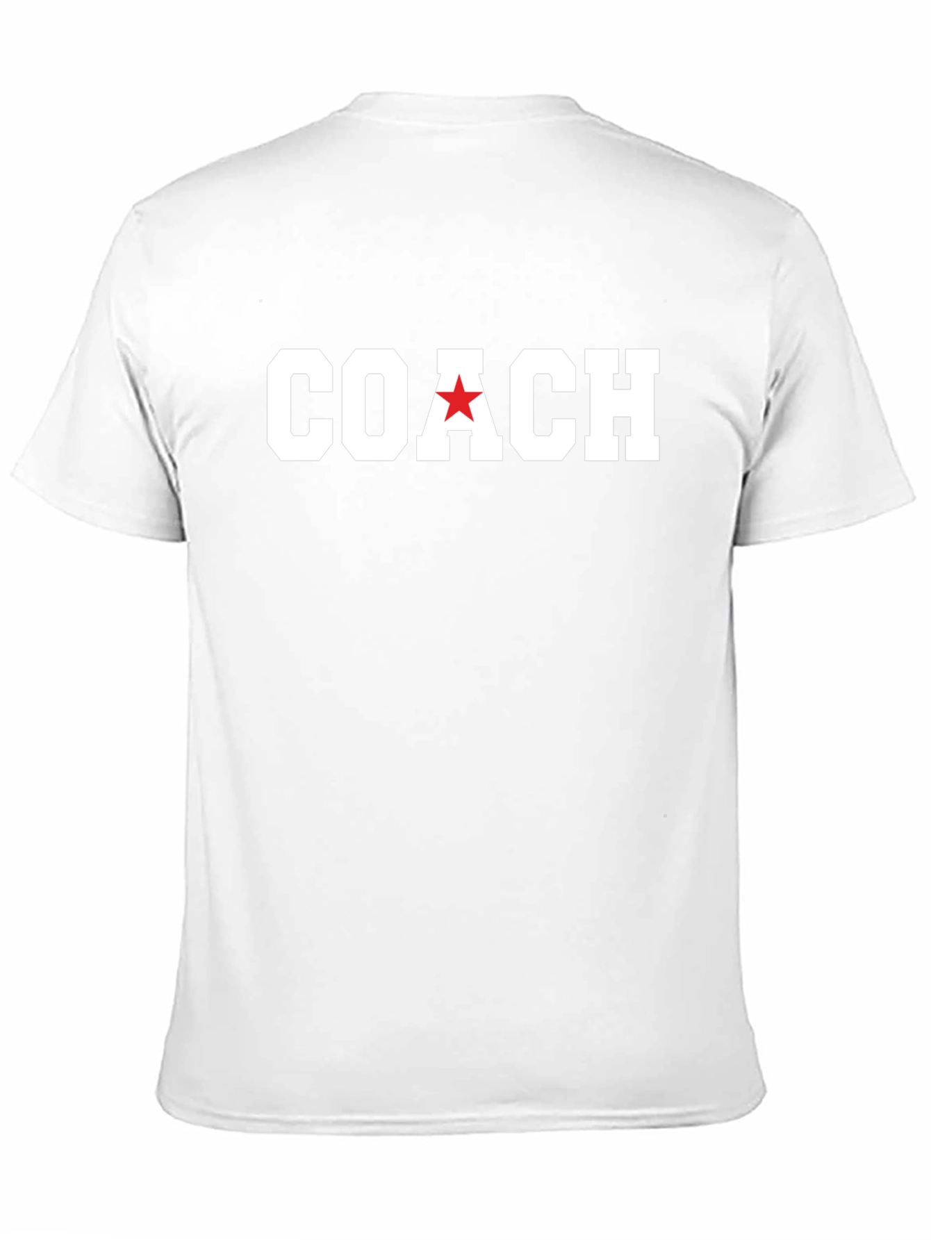 Coach T-Shirt with Red Star