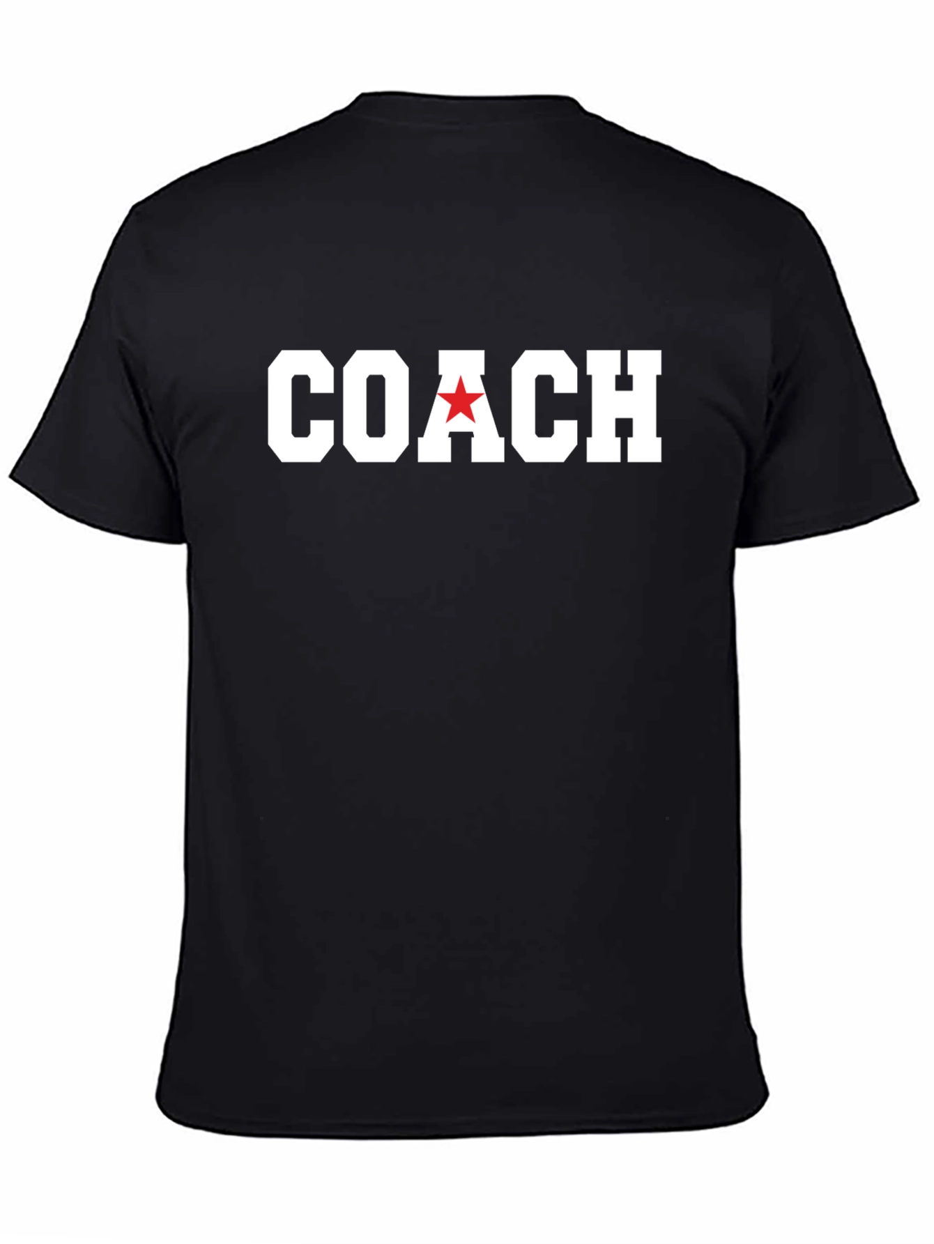 Coach T-Shirt with Red Star