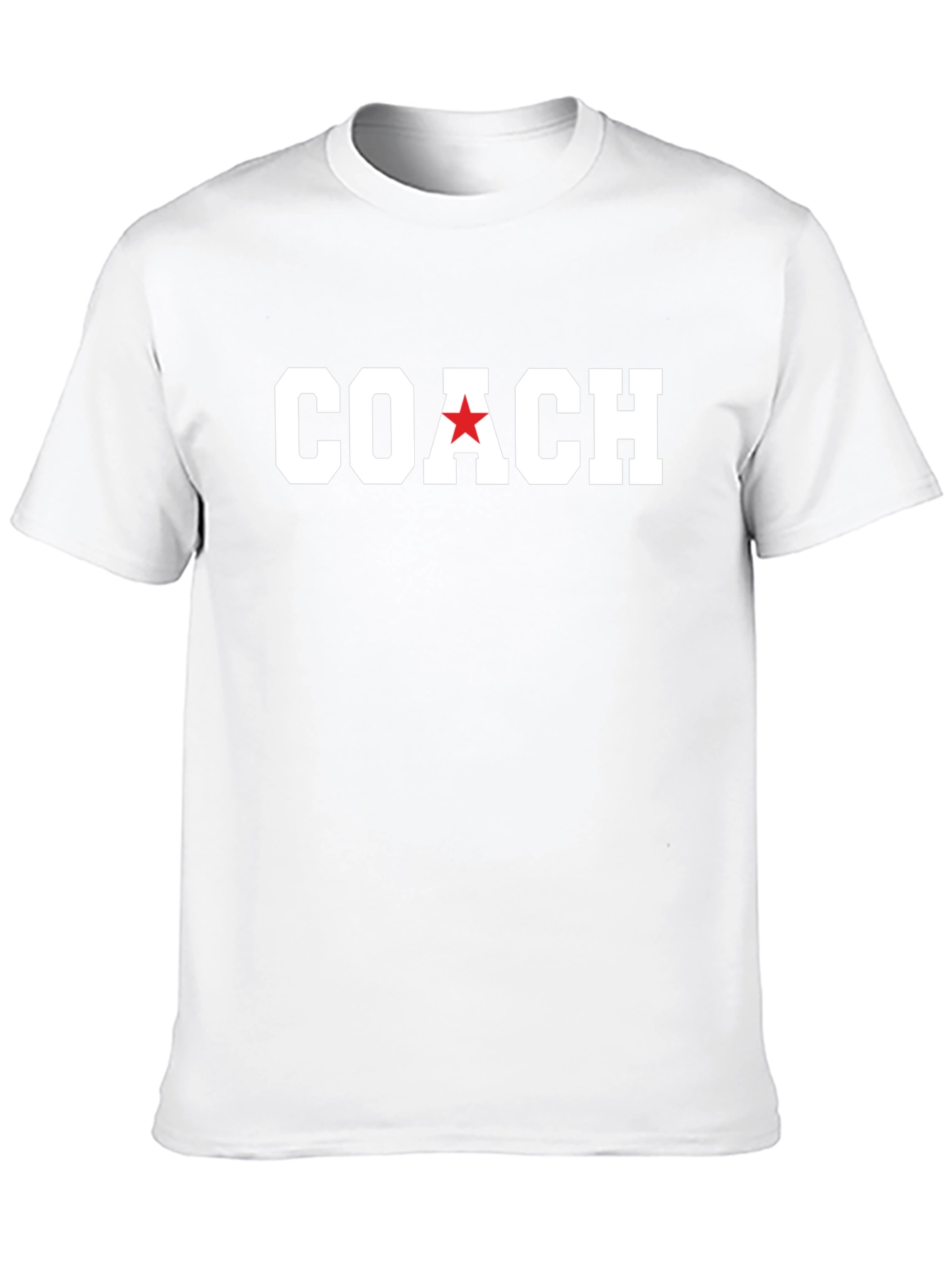 Coach T-Shirt with Red Star