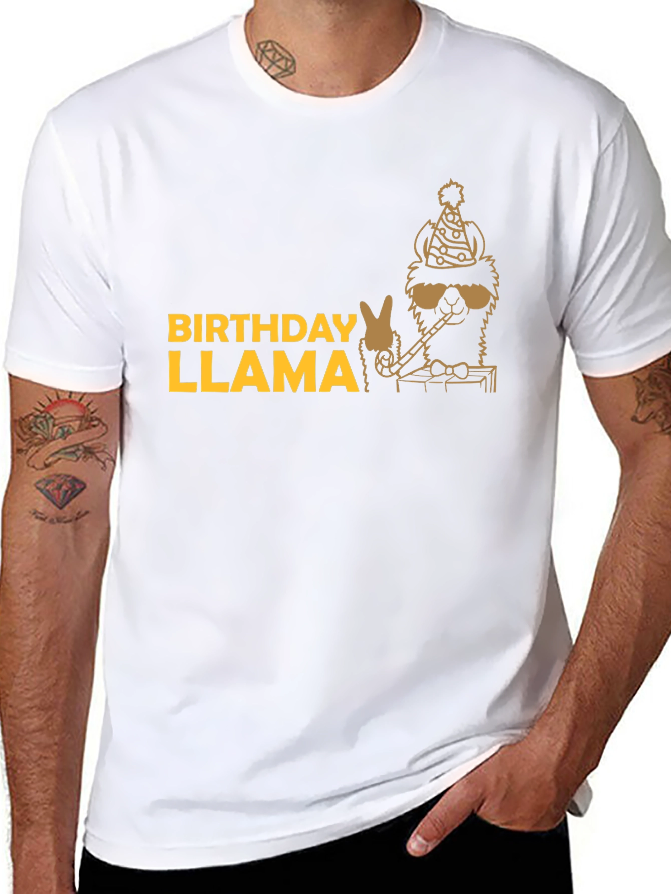 Birthday Llama T-Shirt - Party Animal Tee