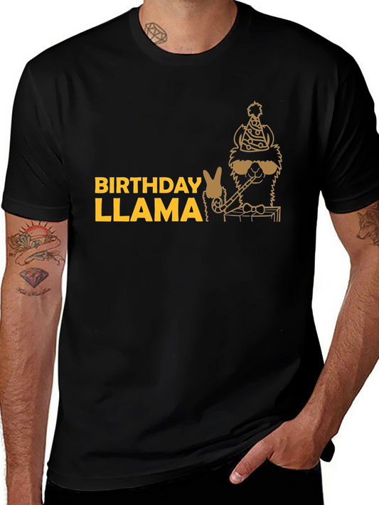 Birthday Llama T-Shirt - Party Animal Tee