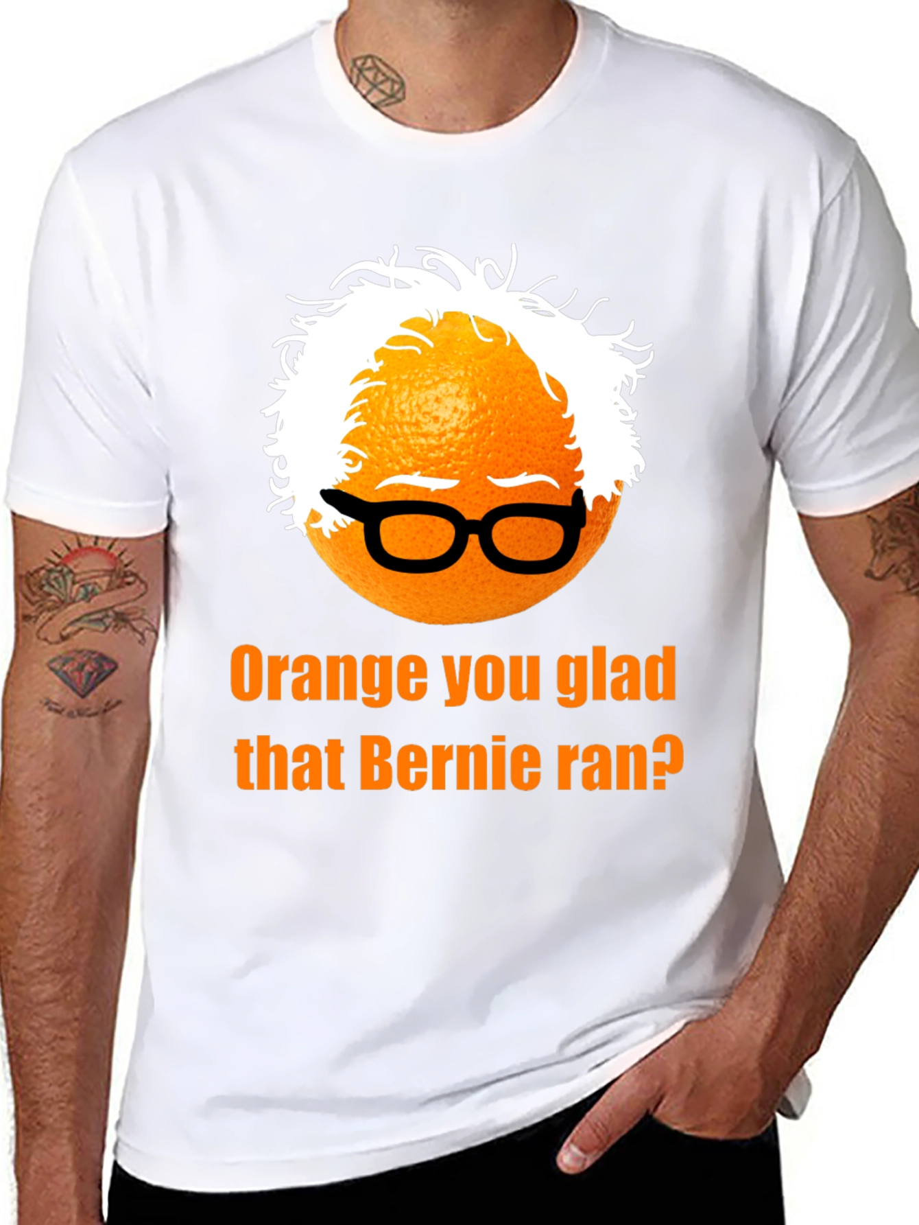 Orange You Glad Bernie Ran T-Shirt