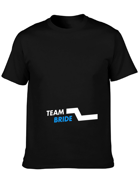 Team Bride Crew Neck T-Shirt