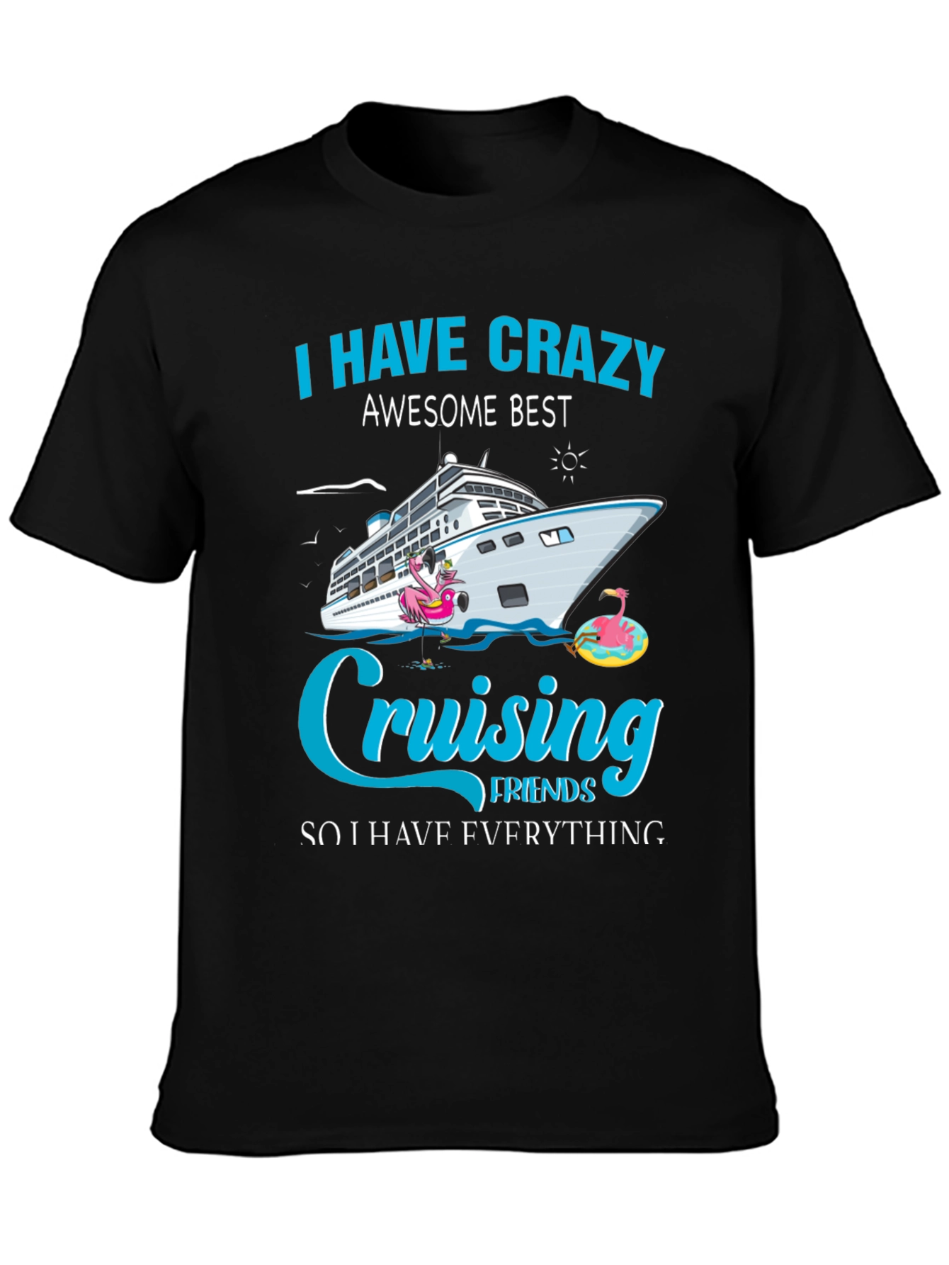 Crazy Cruising Friends Graphic Tee