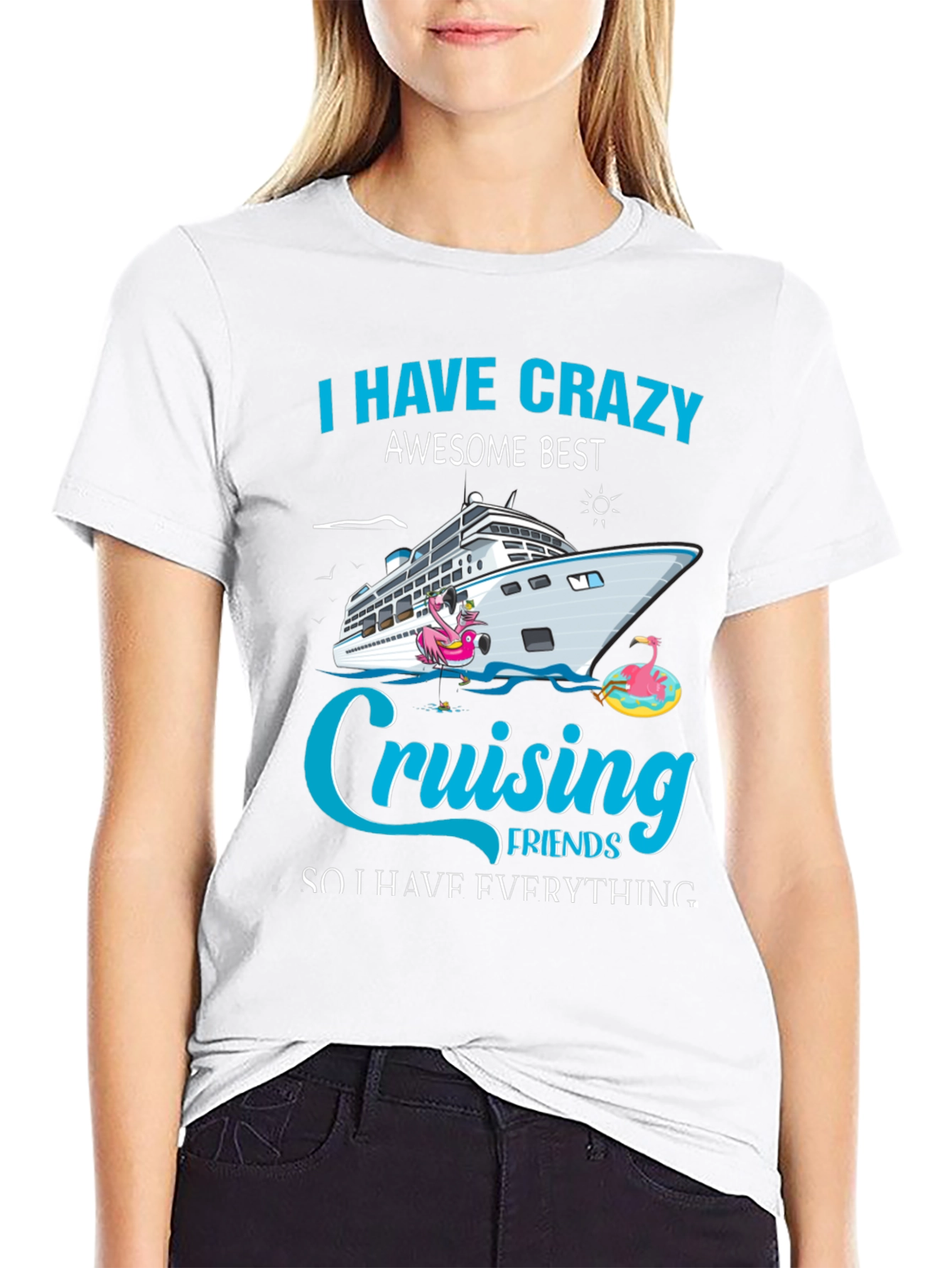 Crazy Cruising Friends Graphic Tee