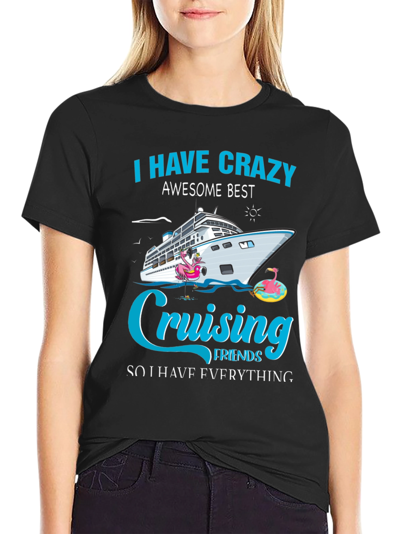 Crazy Cruising Friends Graphic Tee