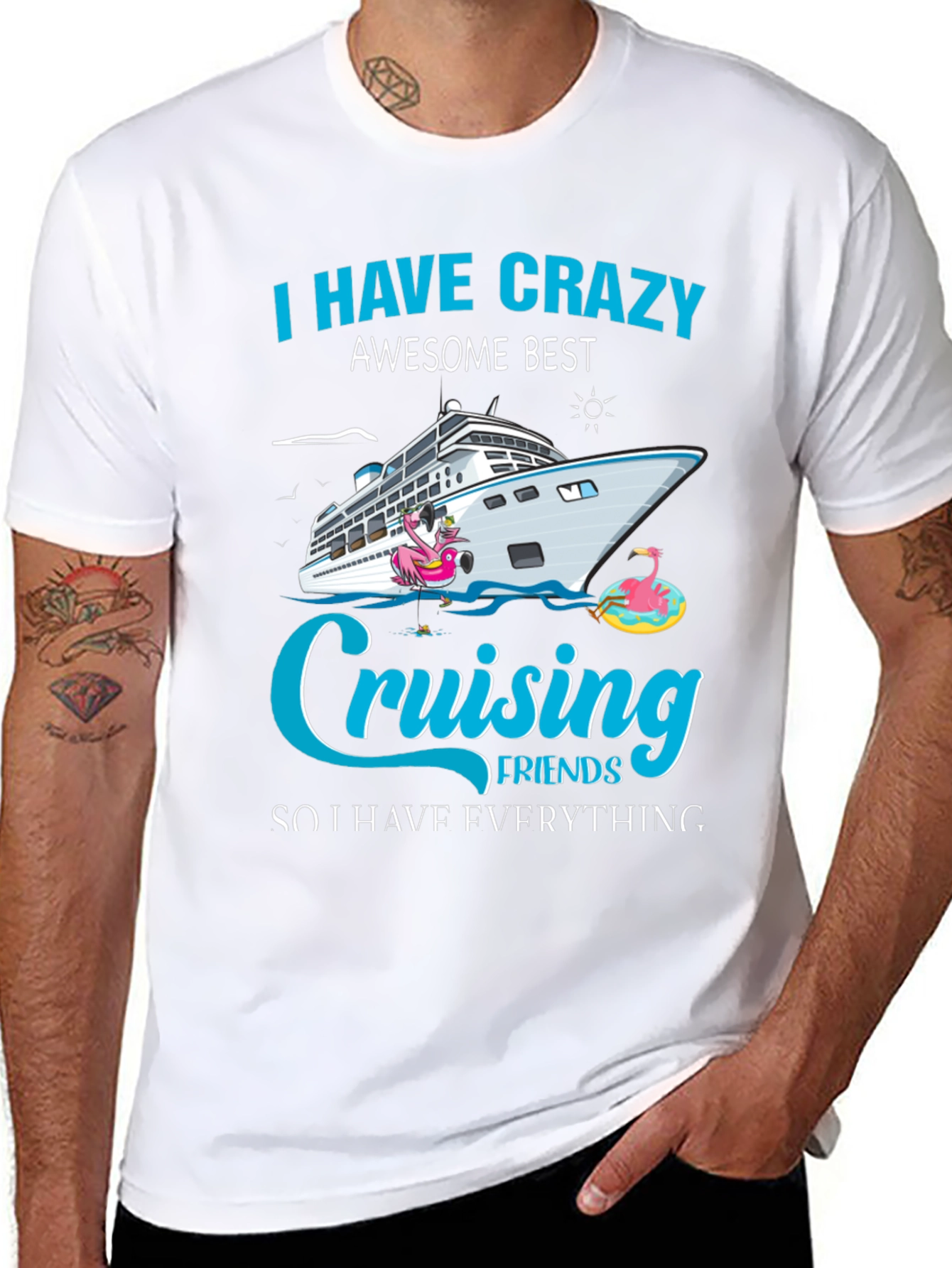 Crazy Cruising Friends Graphic Tee