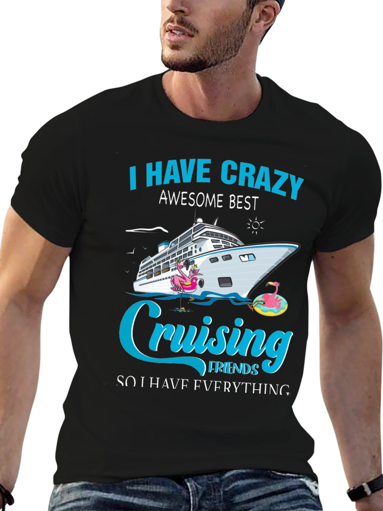 Crazy Cruising Friends Graphic Tee