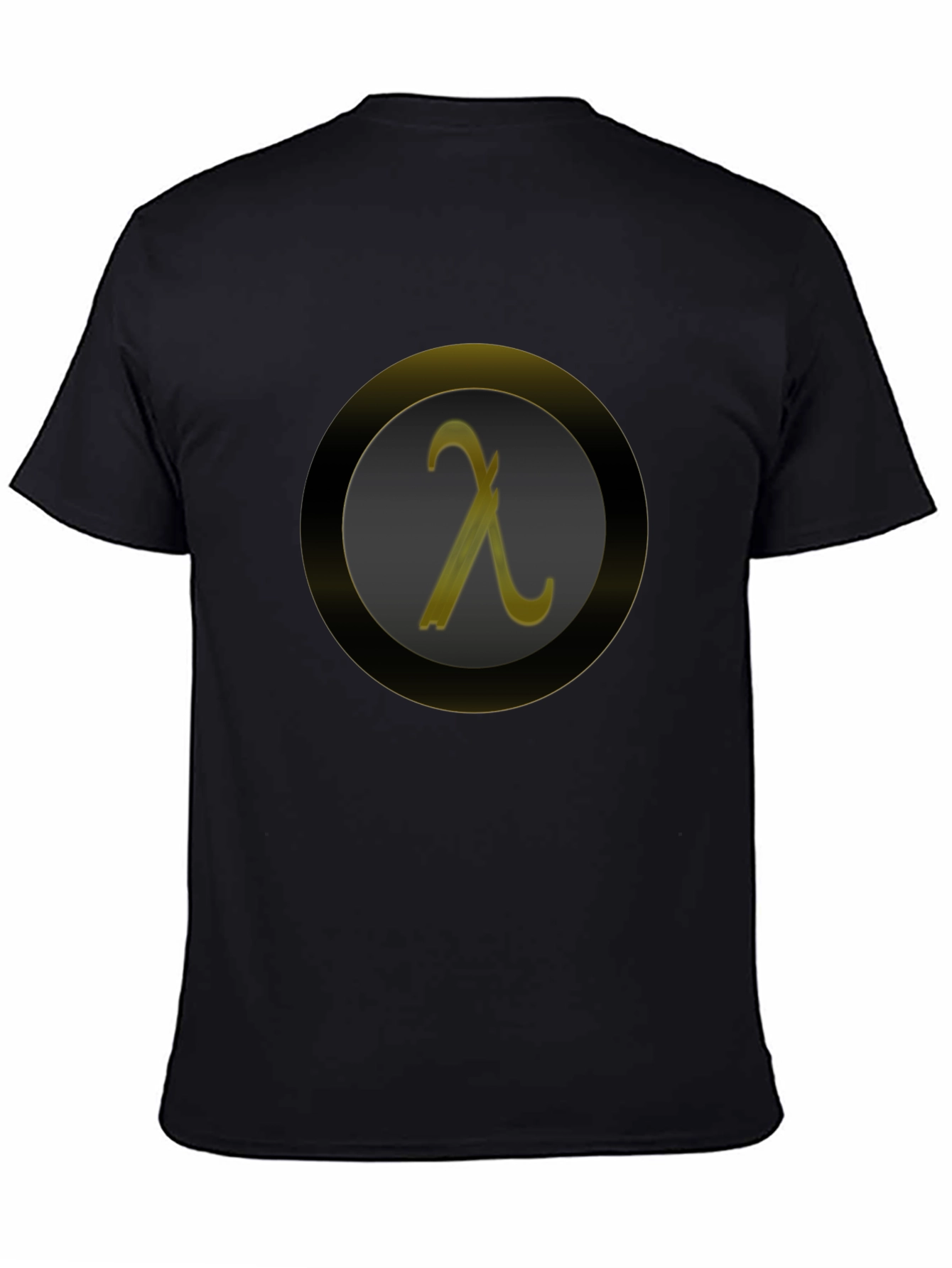 Lambda Symbol Graphic Tee - Modern Geek Chic