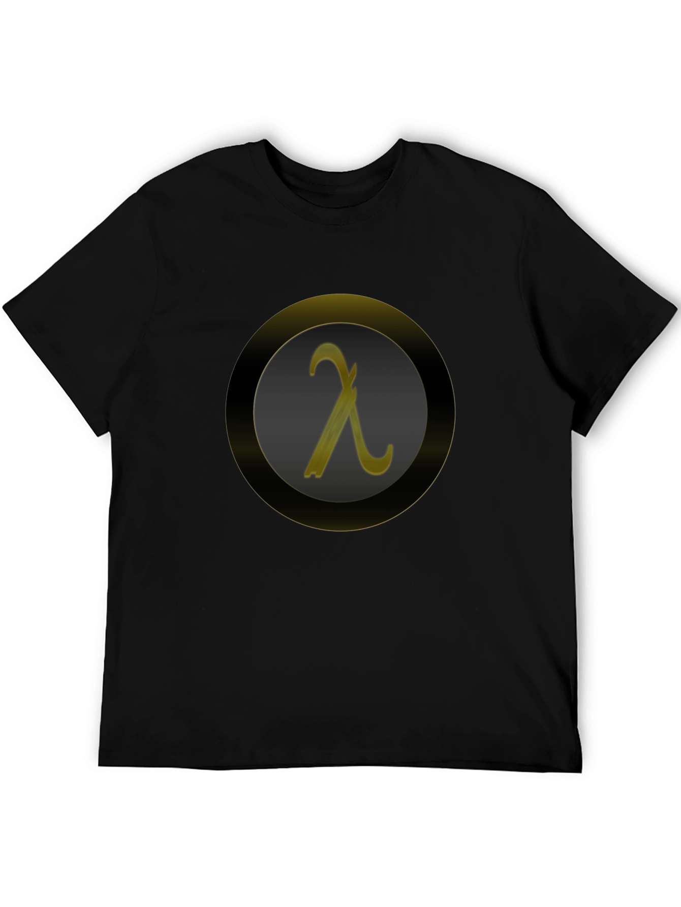 Lambda Symbol Graphic Tee - Modern Geek Chic