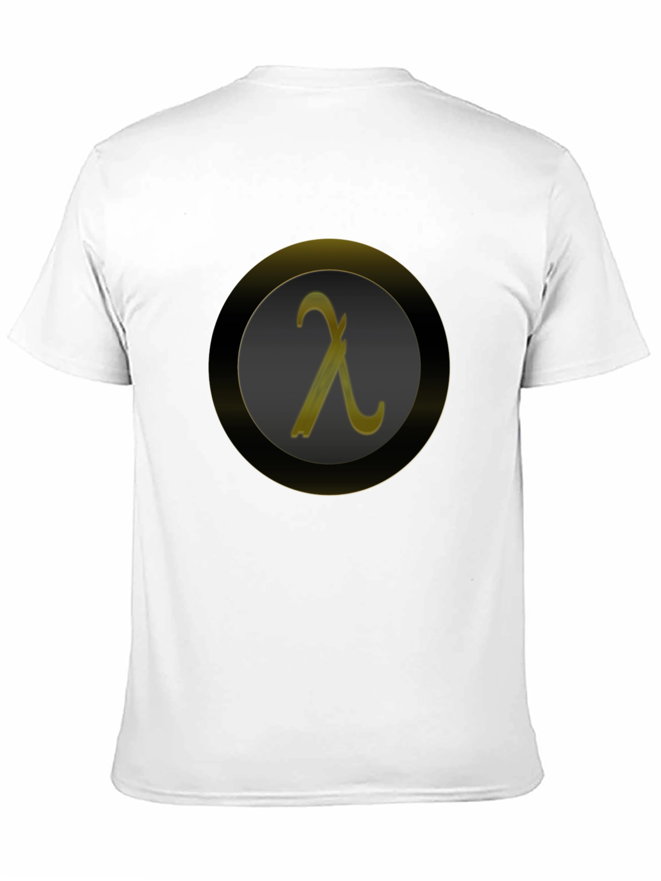 Lambda Symbol Graphic Tee - Modern Geek Chic