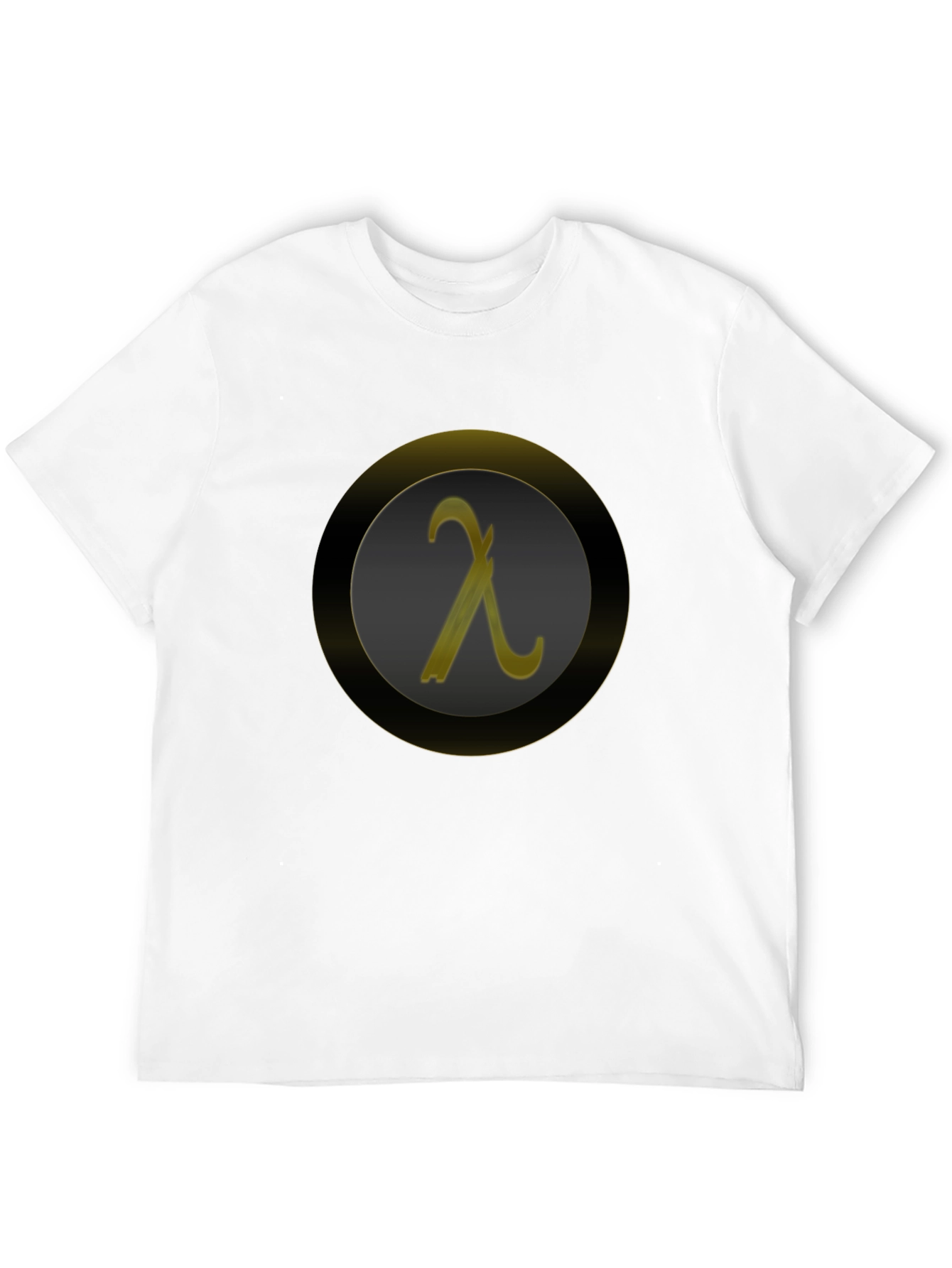 Lambda Symbol Graphic Tee - Modern Geek Chic
