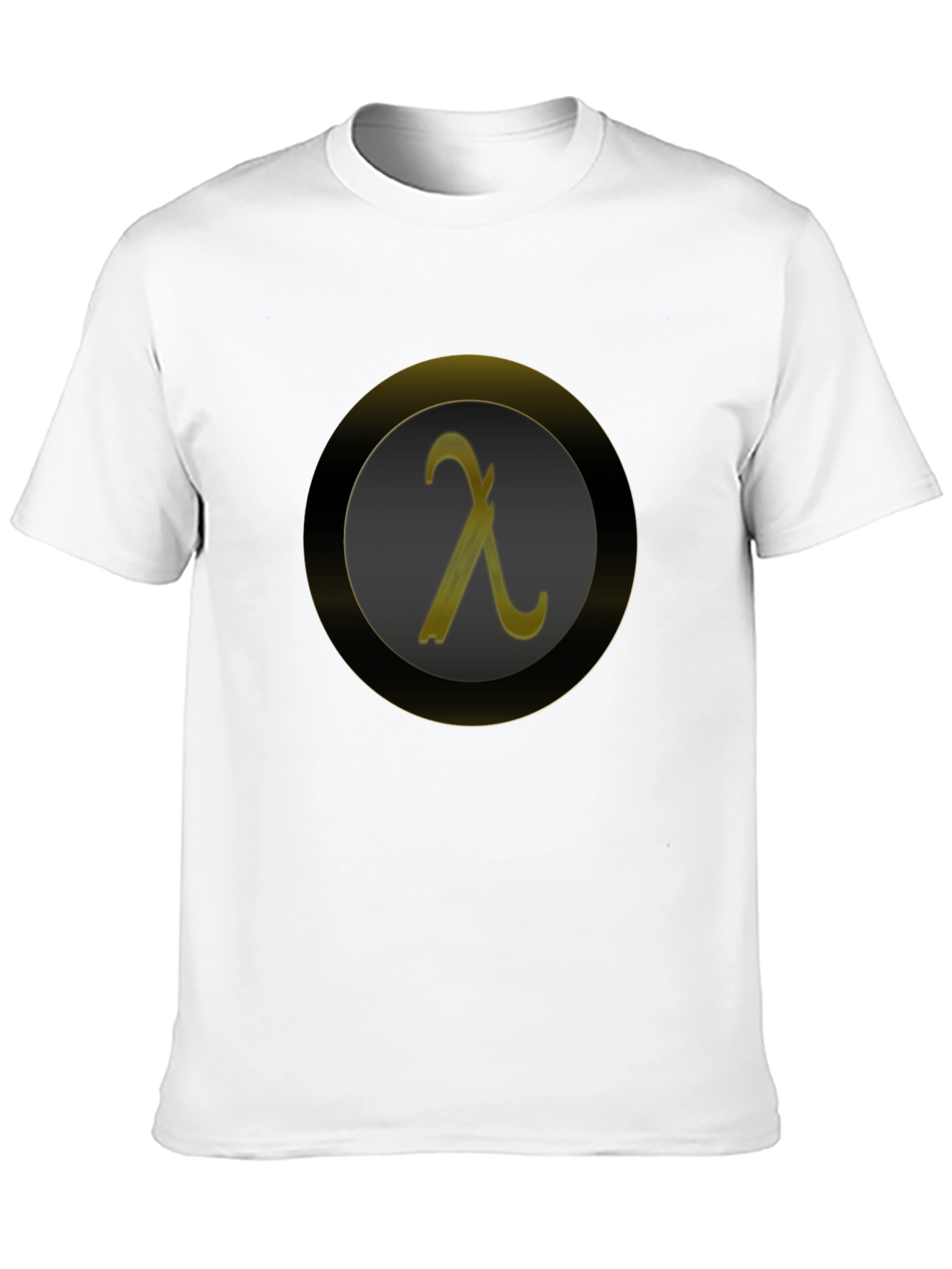 Lambda Symbol Graphic Tee - Modern Geek Chic