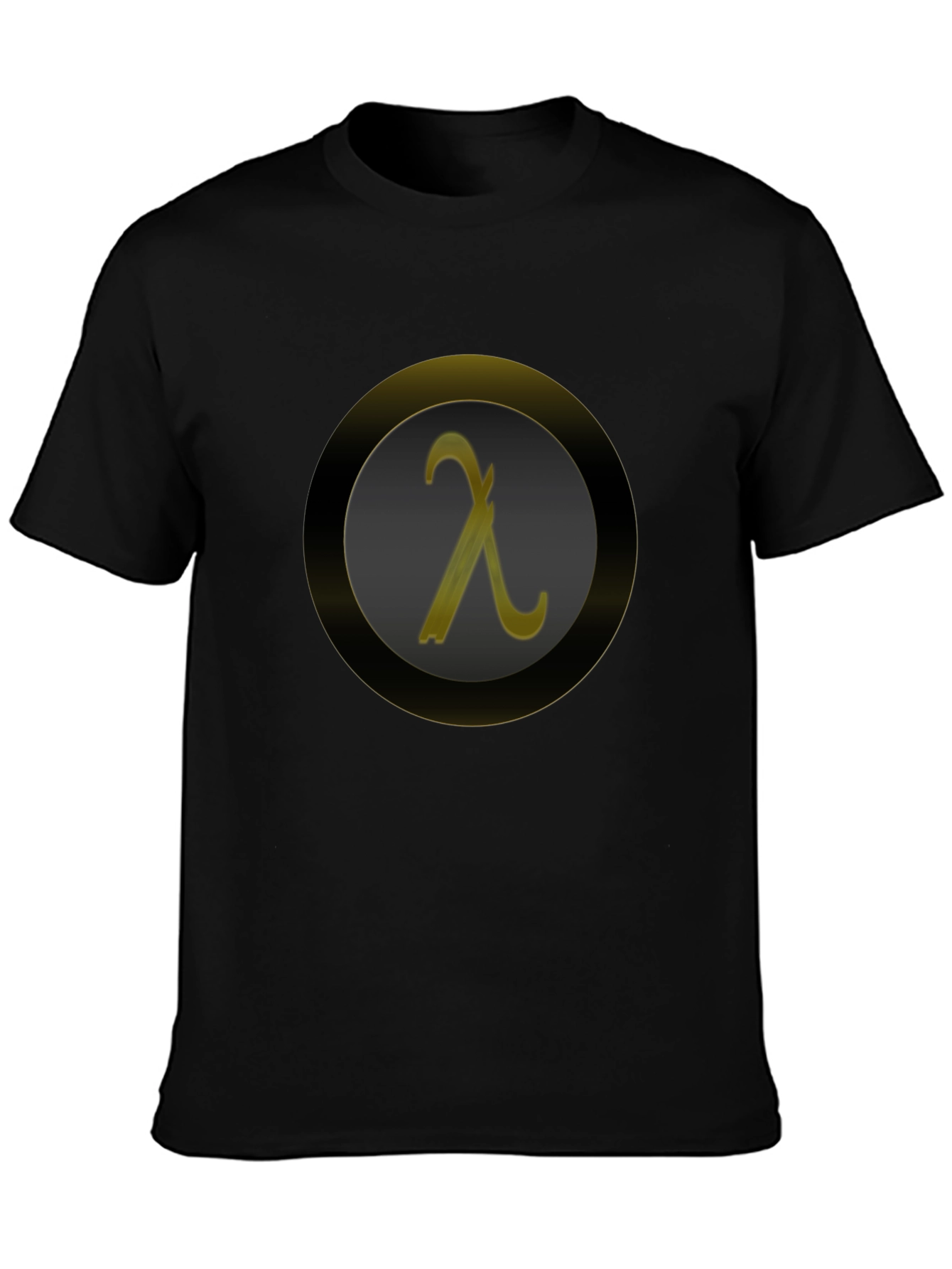 Lambda Symbol Graphic Tee - Modern Geek Chic