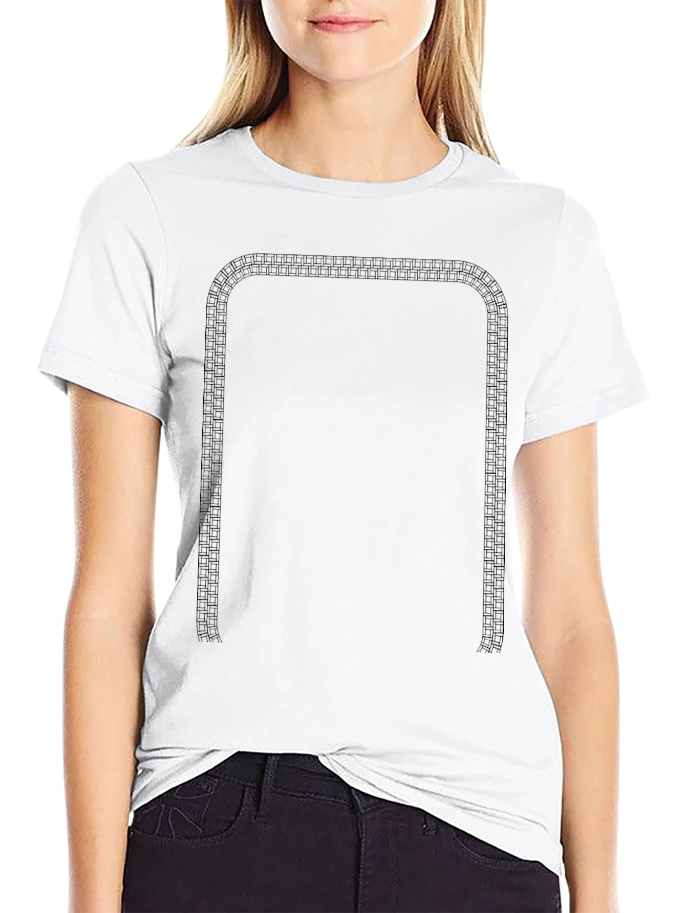 Stylish Black Graphic Print T-Shirt