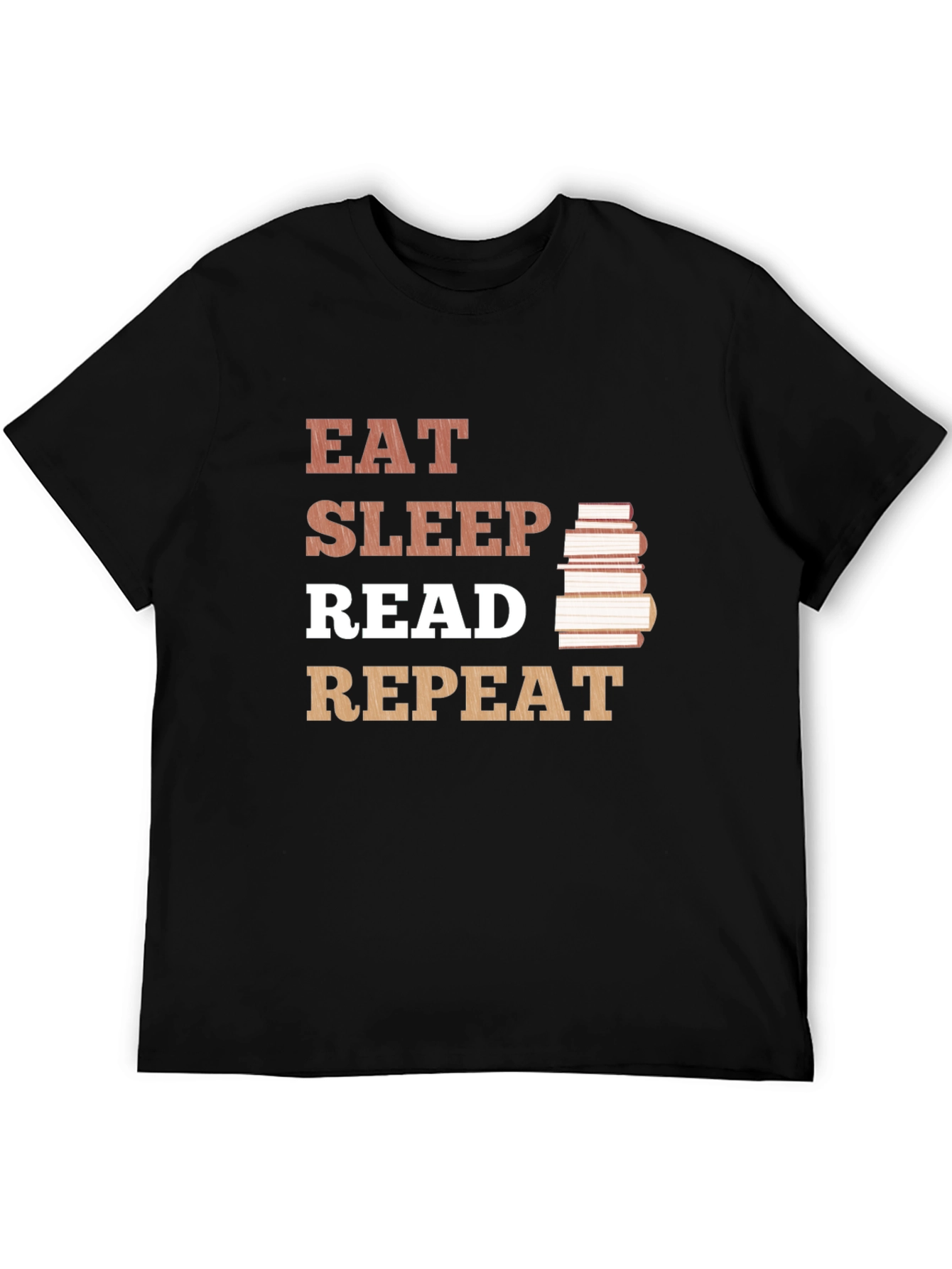 Eat Sleep Read Repeat Graphic Tee