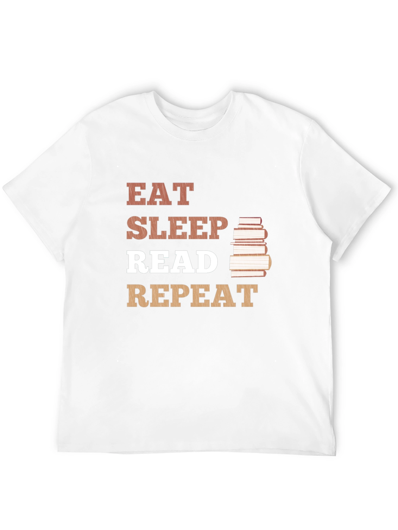 Eat Sleep Read Repeat Graphic Tee