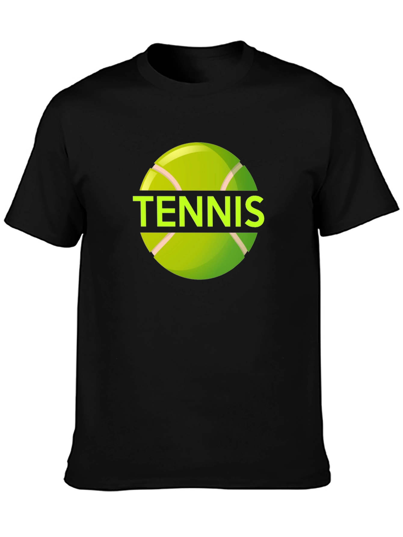 Tennis Ball Graphic Tee - Sporty & Stylish