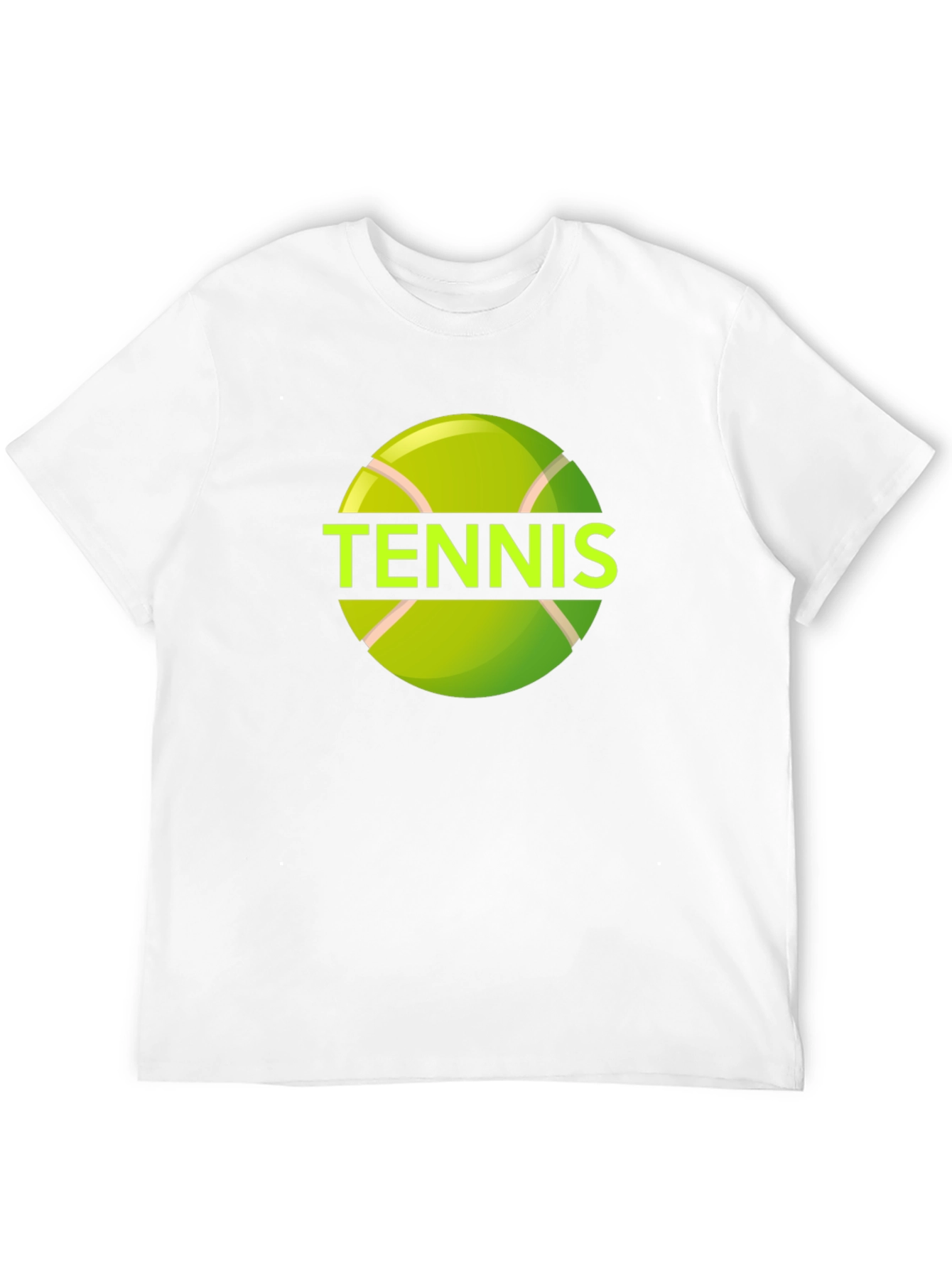 Tennis Ball Graphic Tee - Sporty & Stylish