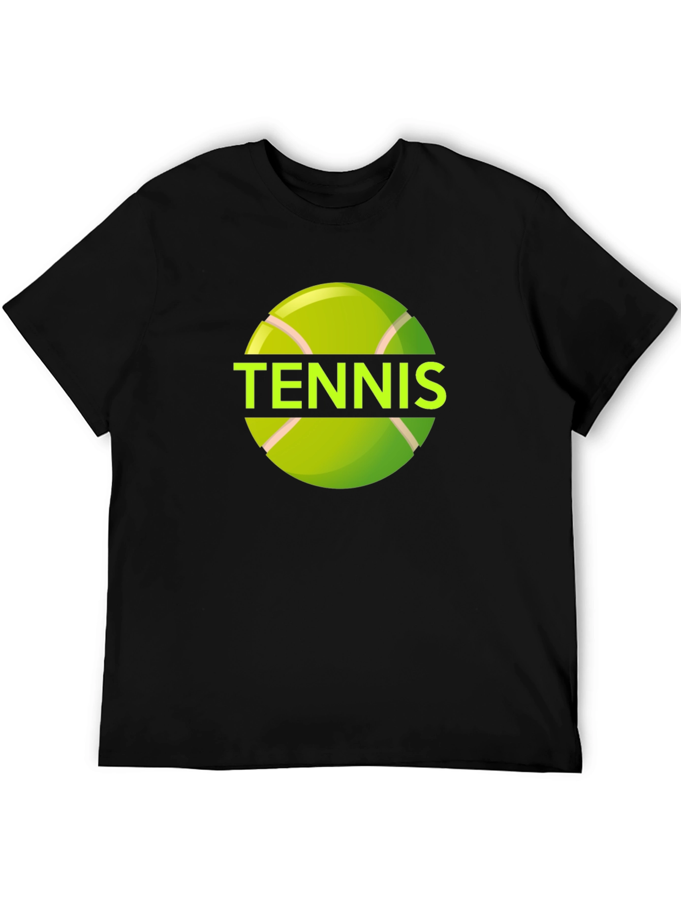 Tennis Ball Graphic Tee - Sporty & Stylish