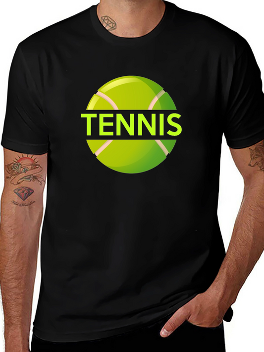 Tennis Ball Graphic Tee - Sporty & Stylish